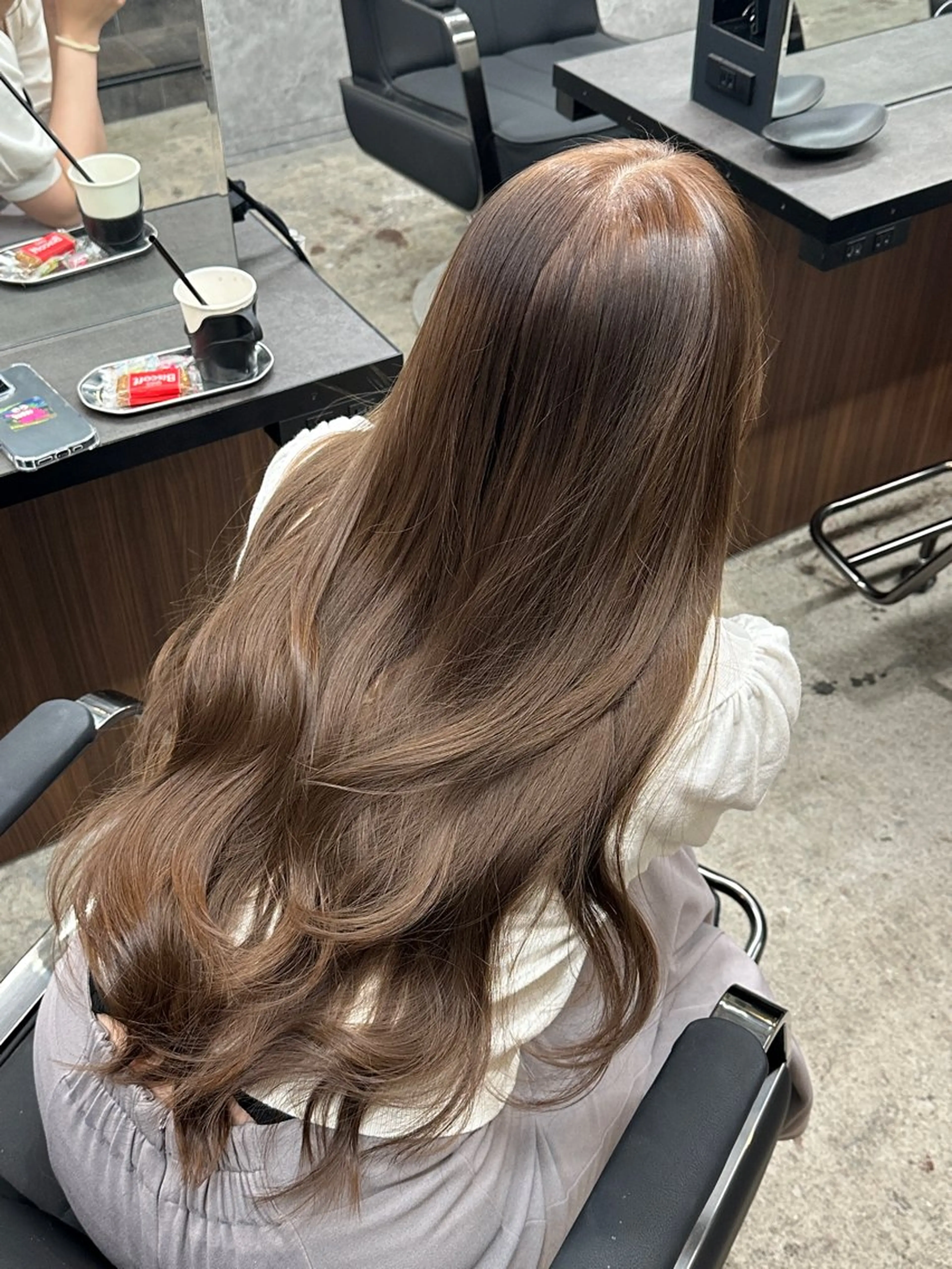 カラー ブリーチ ブリーチなしカラー ヘアカラー トリートメント ダブルカラー✨ 透明感カラーユウゴのヘアスタイル