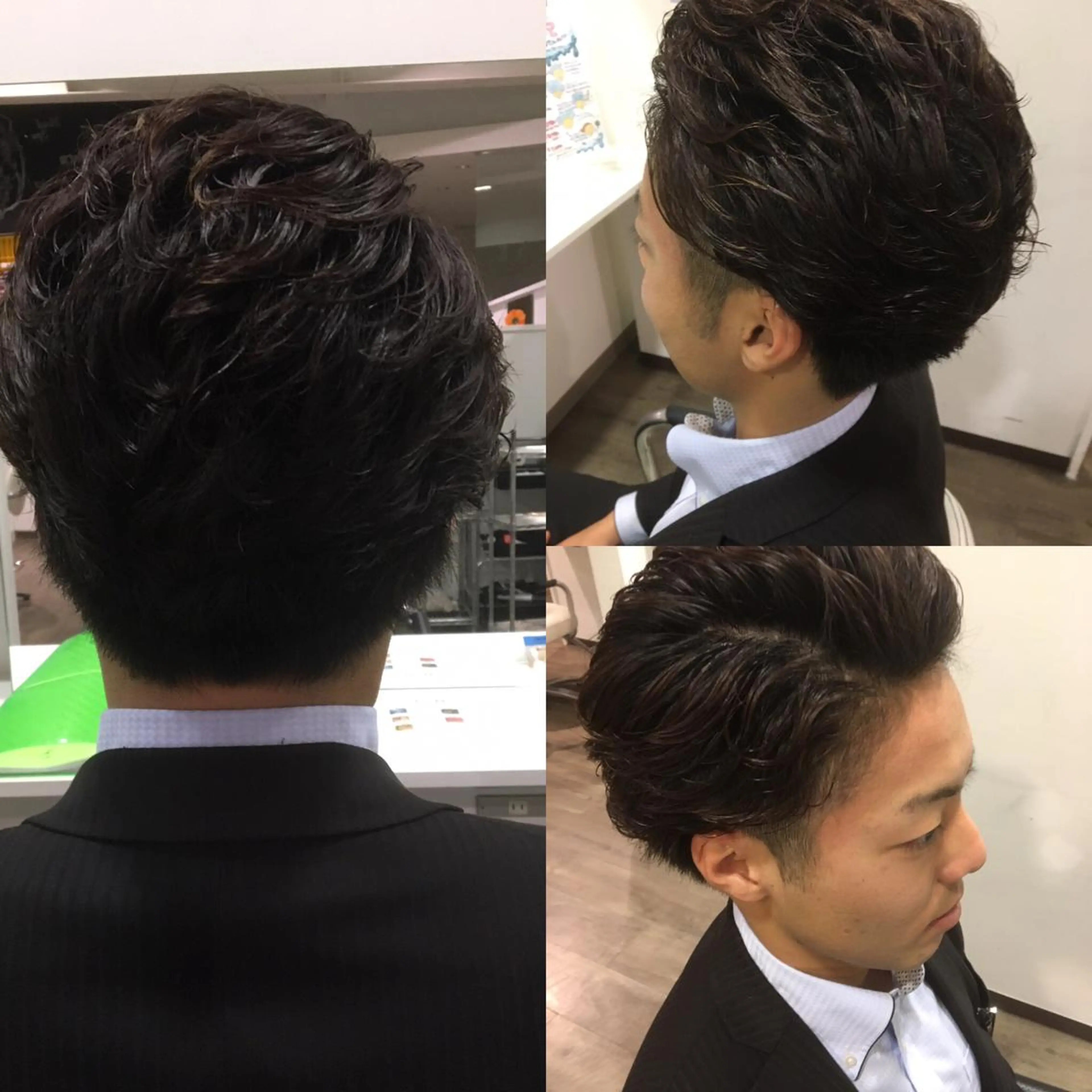 メンズ ツーブロック 刈り上げ 石崎 直也のヘアスタイル
