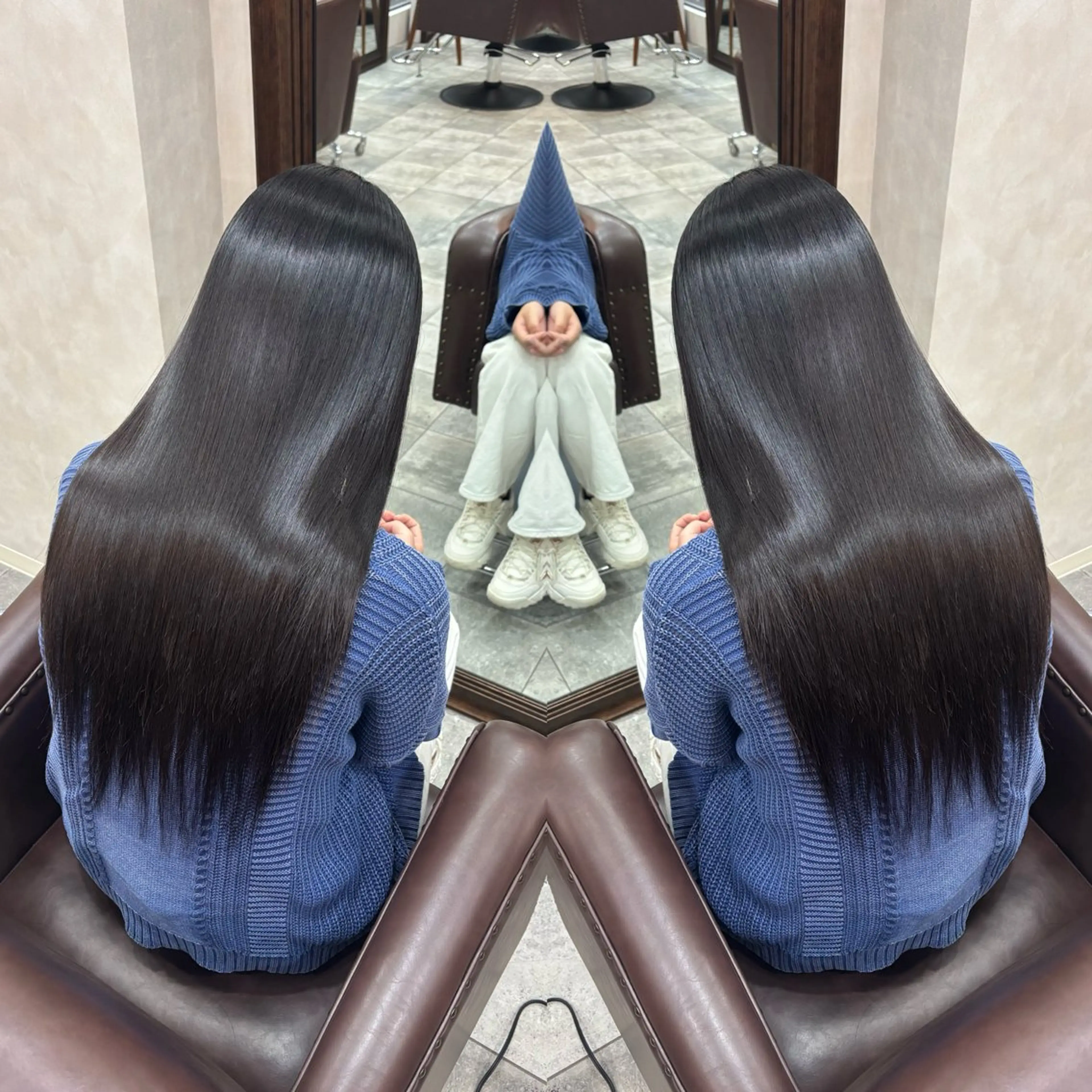 髪質改善ストレートの写真