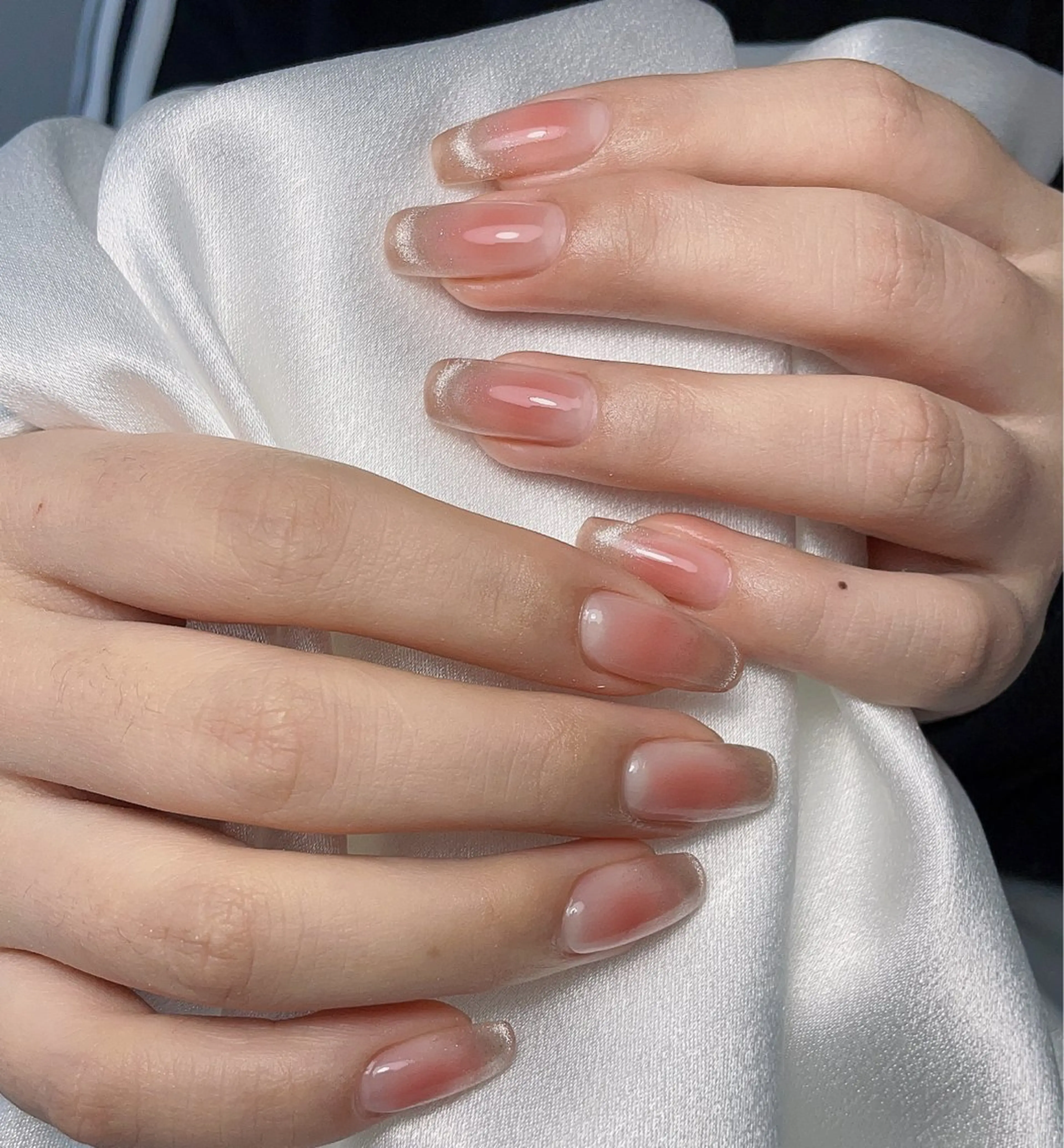 ネイル チークネイル フレンチネイル マグネットネイル マグネットフレンチ Ai Nail所属・Ai Nailのネイルデザイン