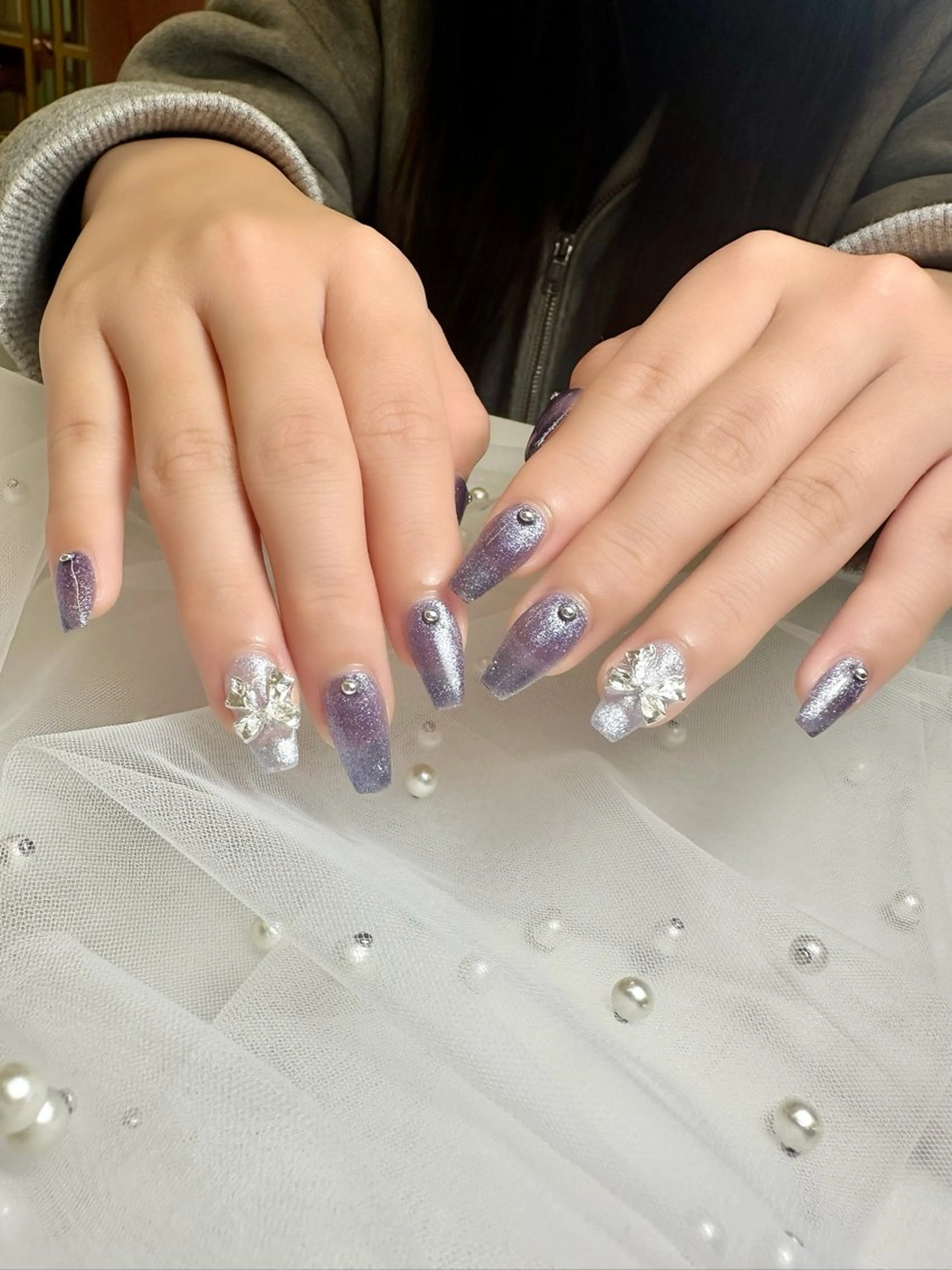 ネイル ハンドネイル nami🐰🎀 堺筋本町ネイルサロンのネイルデザイン