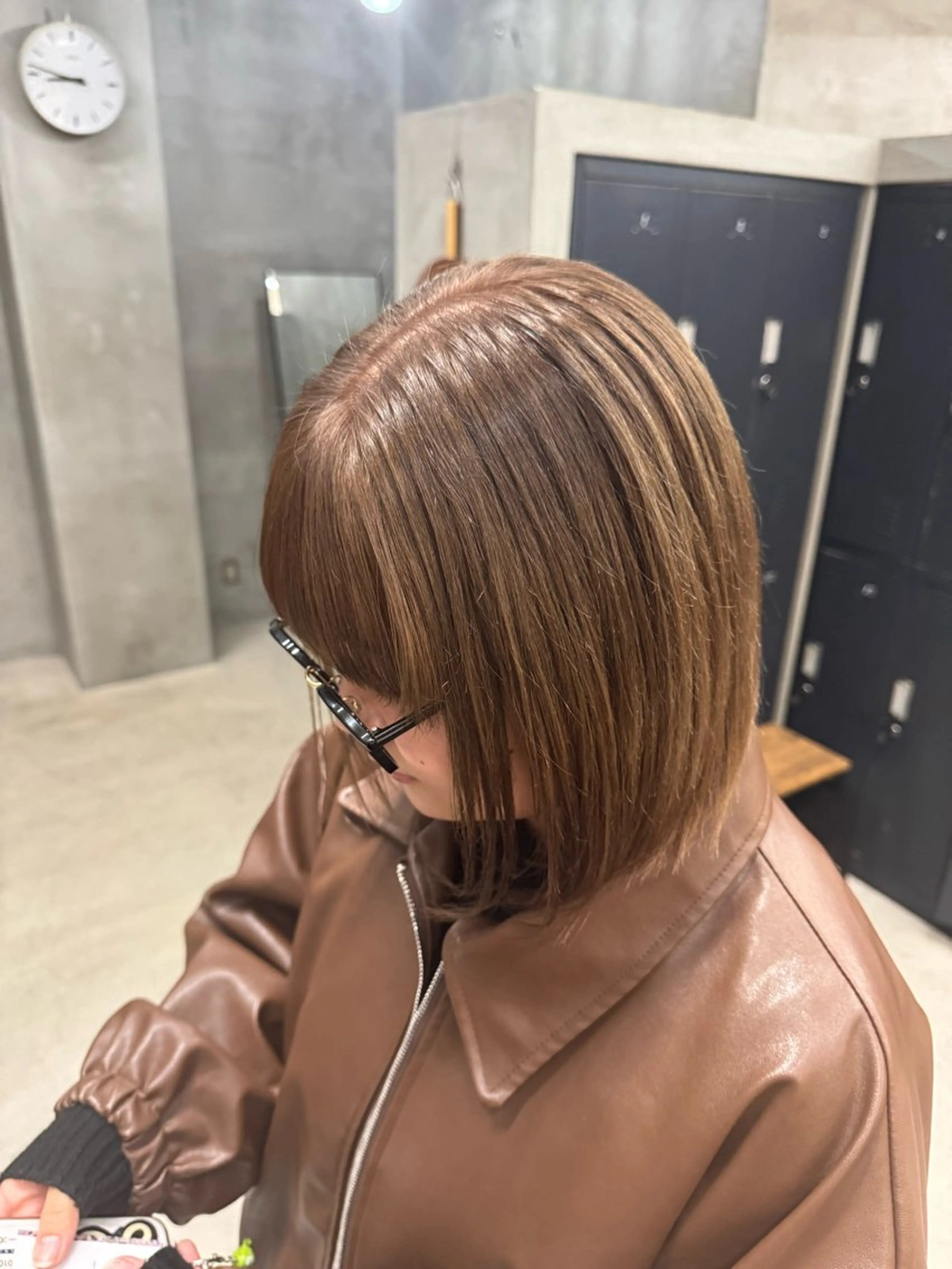 ショート カラー アッシュ ベージュカラー ブラウンカラー ブラウンベージュ tetohair ありもとみゆのヘアスタイル