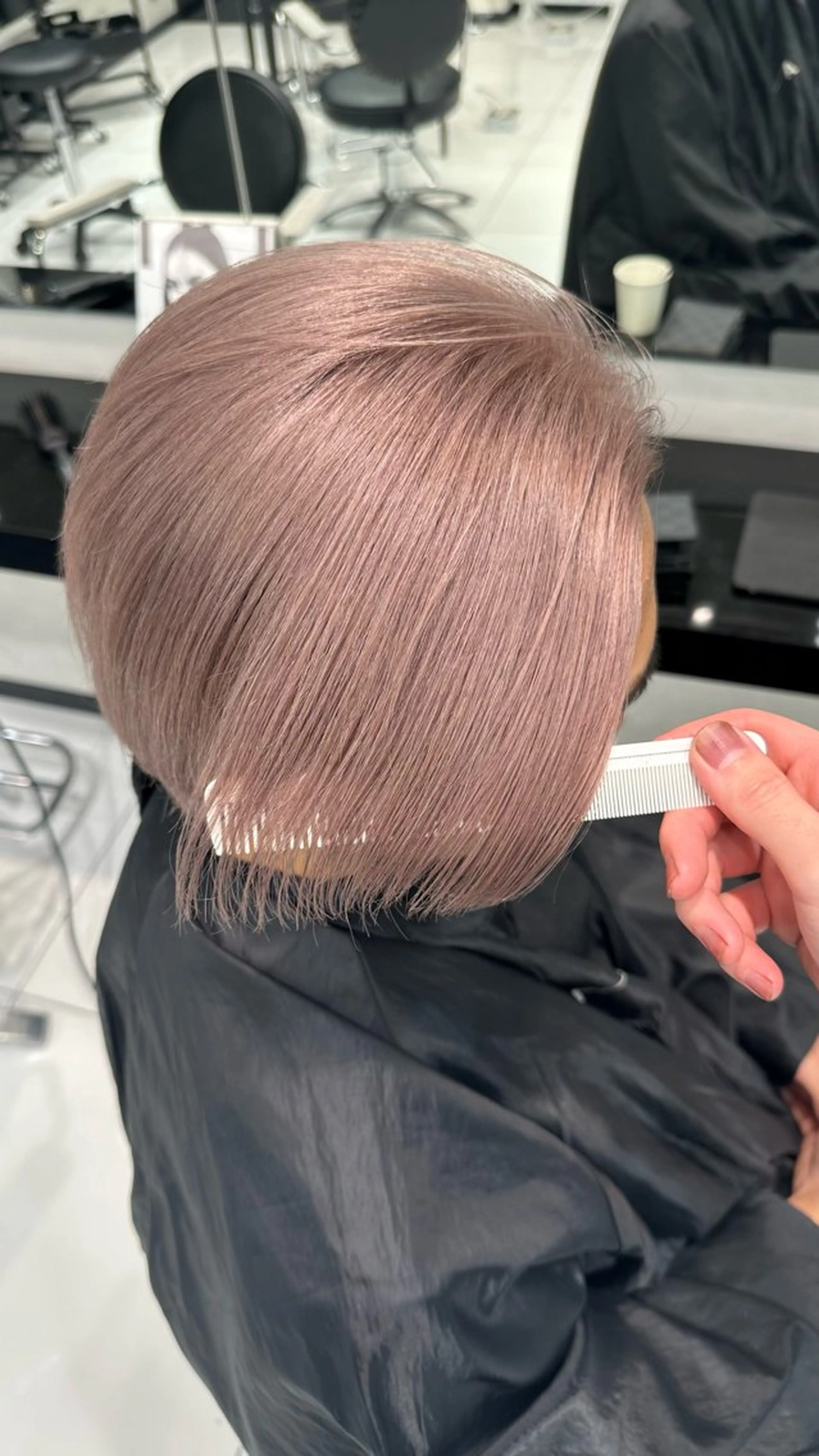 ショート カラー ヘアカラー ハイトーン/ペール カラー/原宿/RENのヘアスタイル