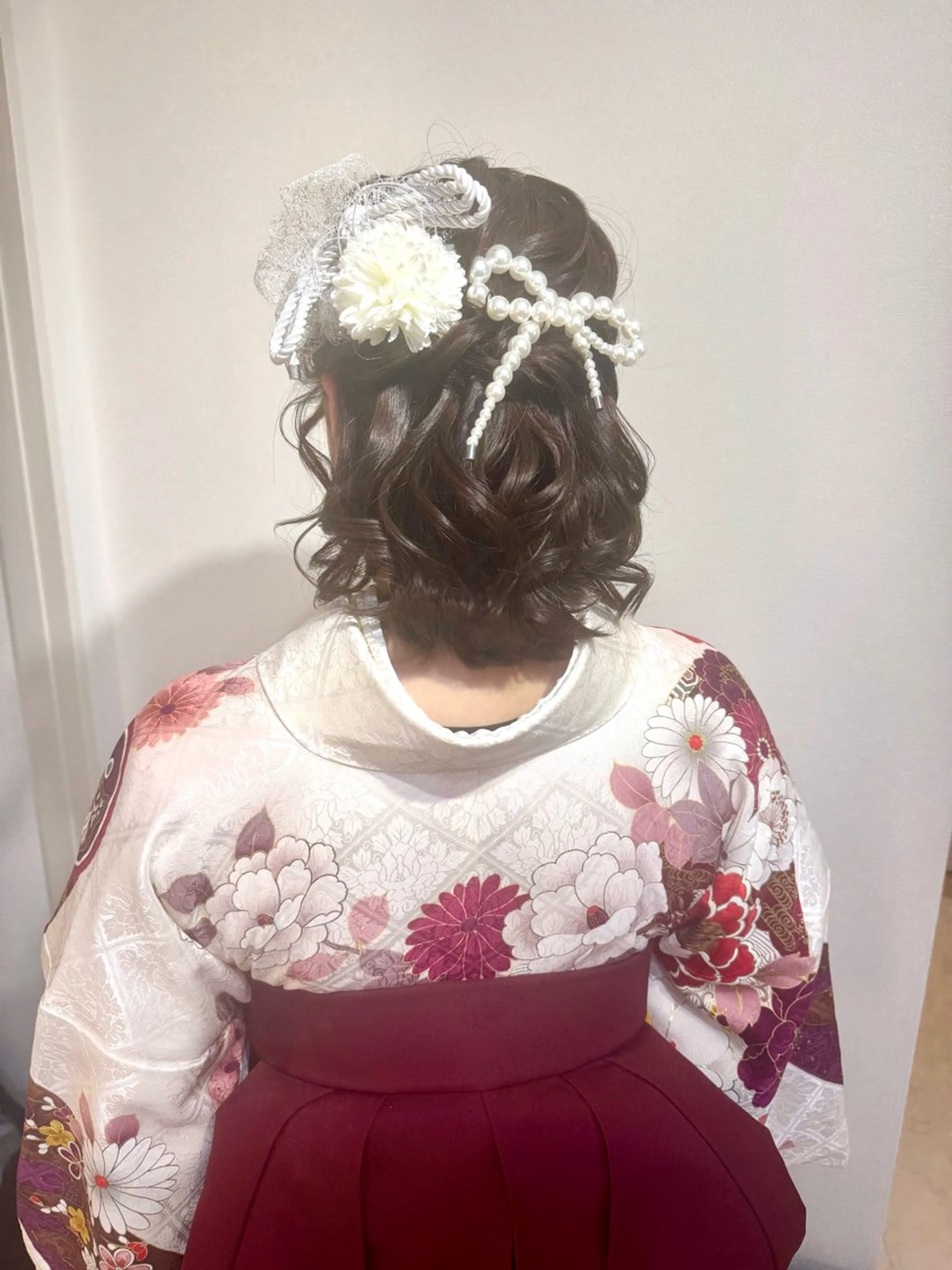 ヘアアレンジ 着付け 鷲見 望のヘアスタイル