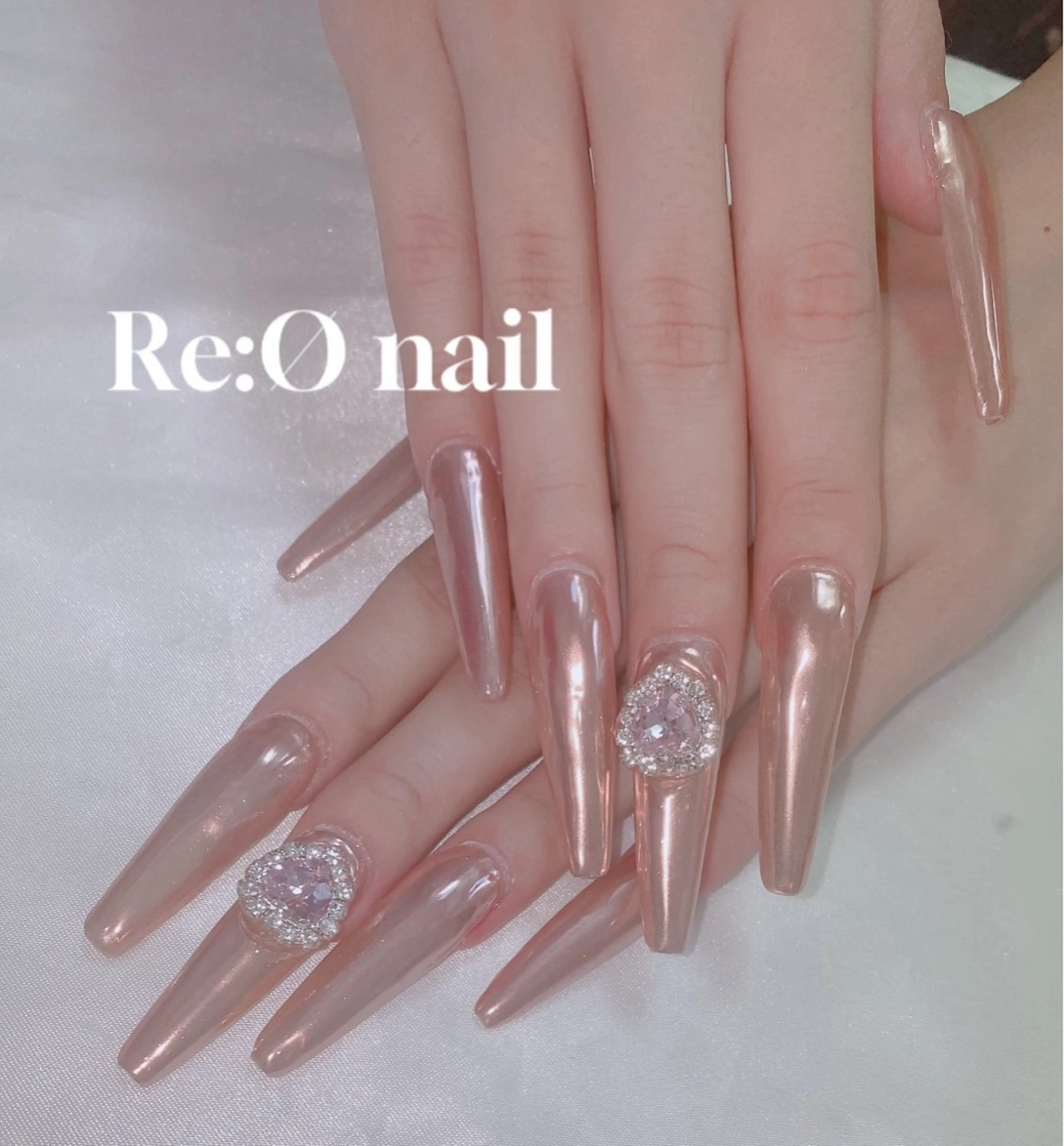 ネイル ピンク ハンドネイル Re:Ø nail 🩵TSUJIのネイルデザイン