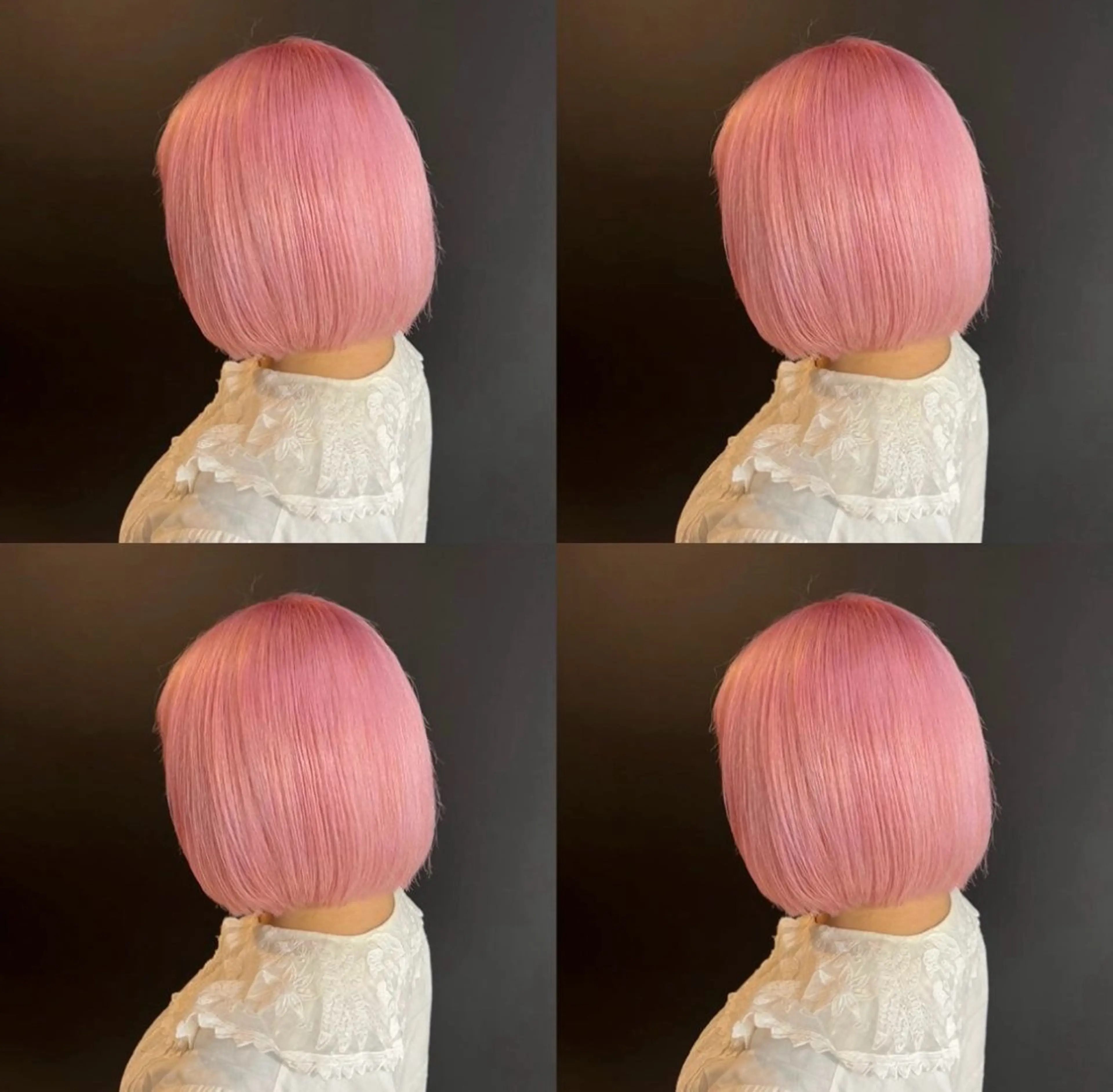 ミディアム カラー ヘアカラー トリートメント 髪質改善 /美髪矯正🫧ゆたかのヘアスタイル