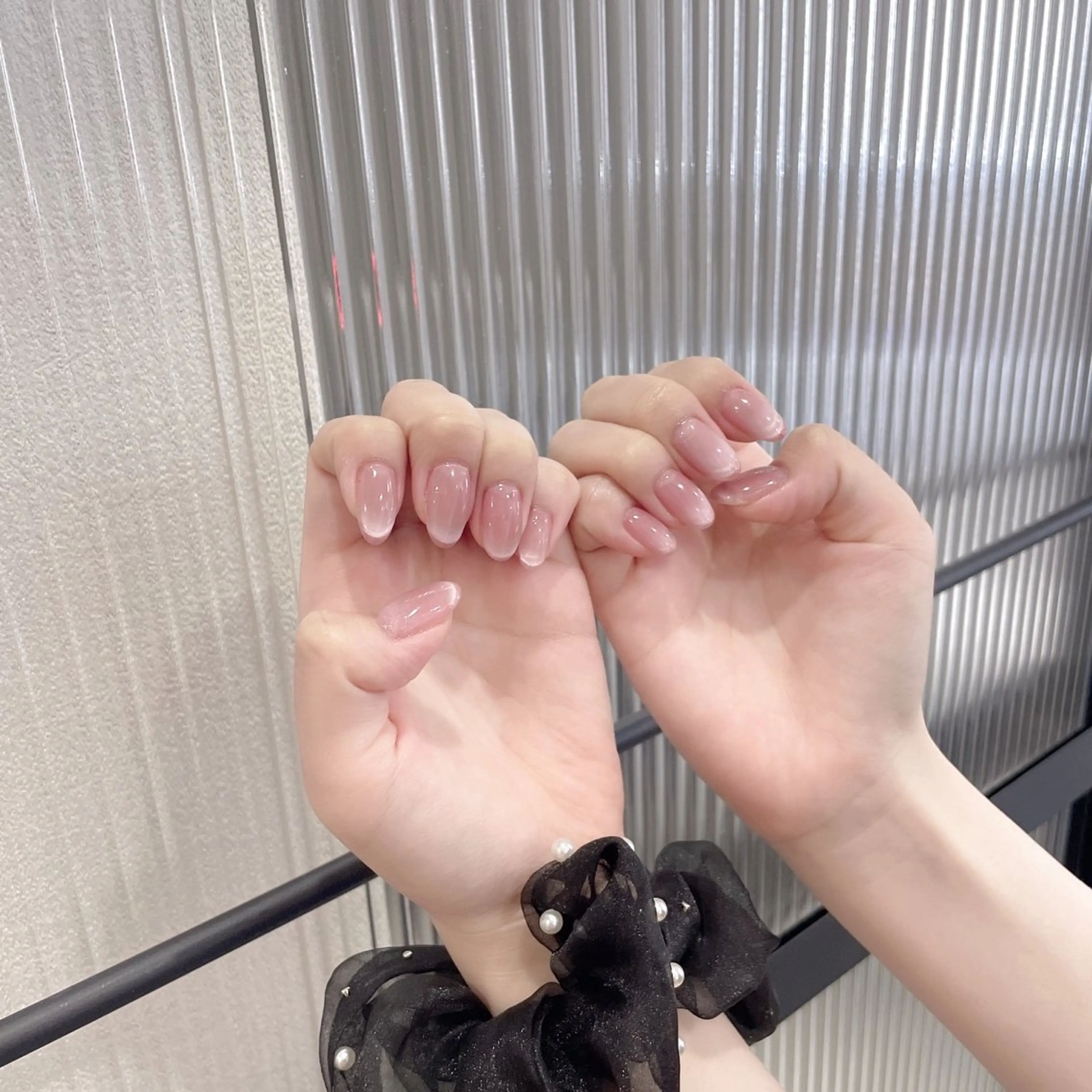ネイル マグネットネイル マグネットワンカラー ワンカラーネイル ハンドネイル M2 beauty Hoshinaのネイルデザイン
