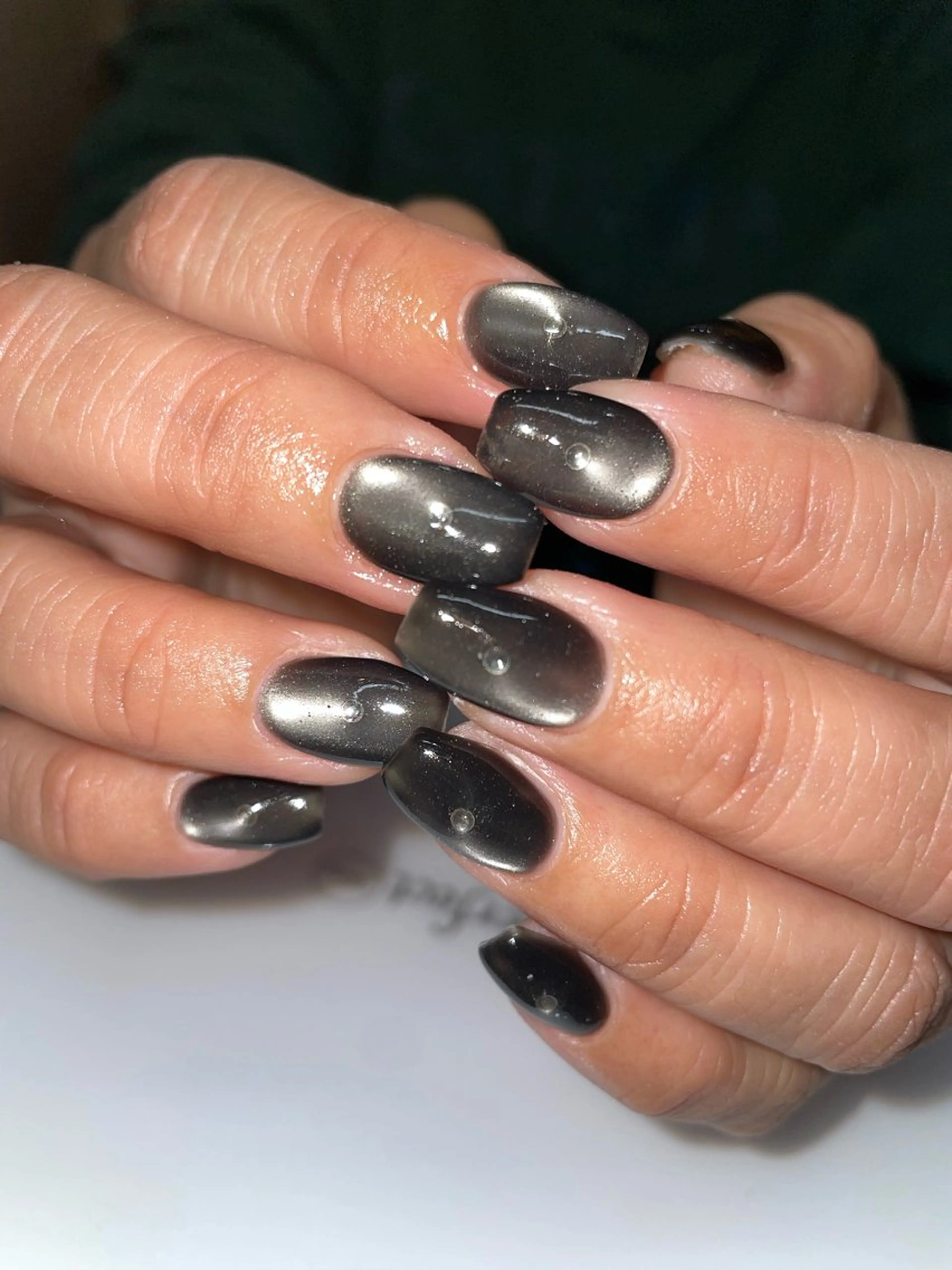 ネイル ストーンネイル ハンドネイル ネイリスト ❄️ユキ❄️のネイルデザイン