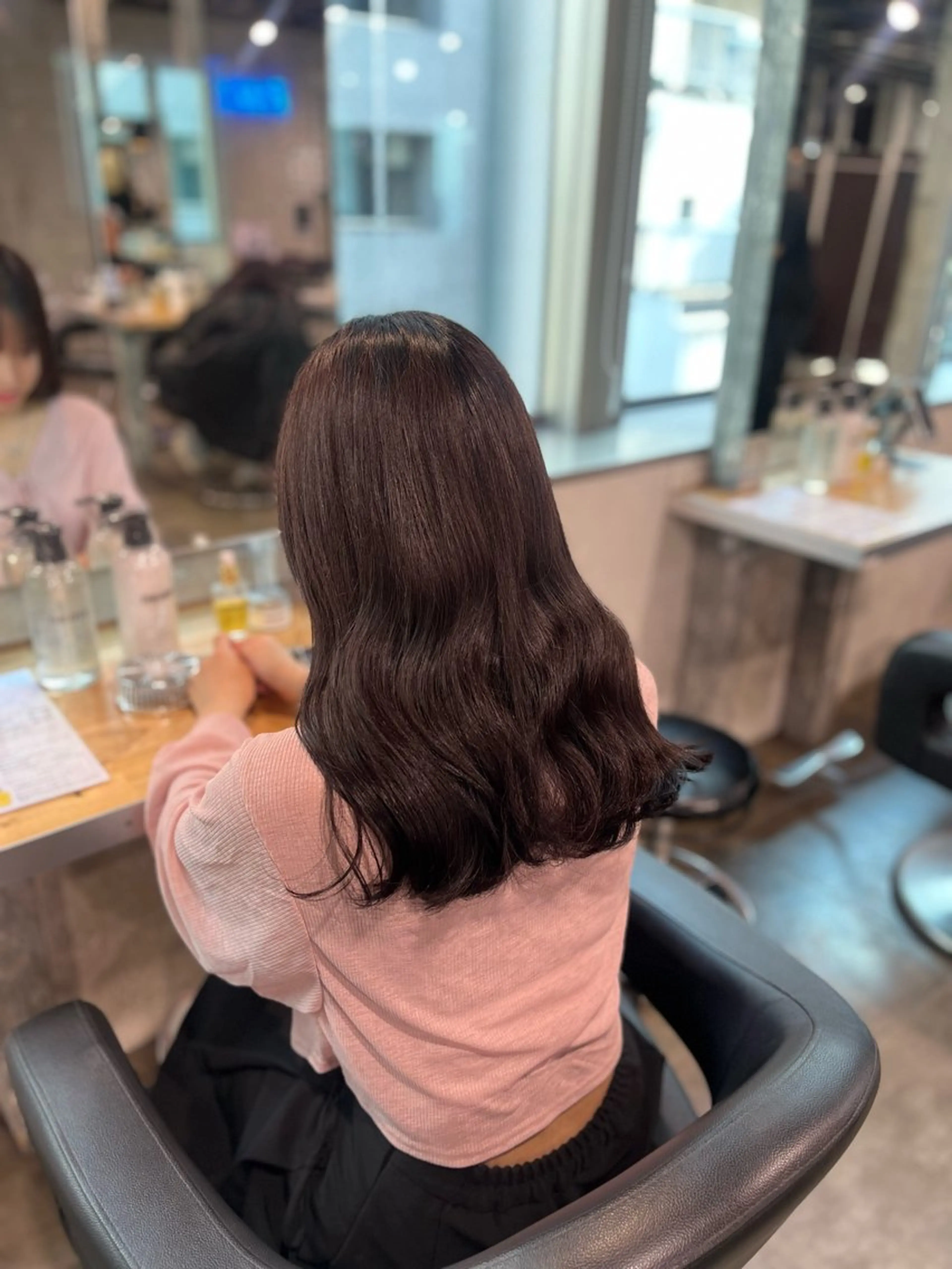 カラー ヘアカラー ガーリーヘア💌トレ ンド暖色💌Yuuのヘアスタイル