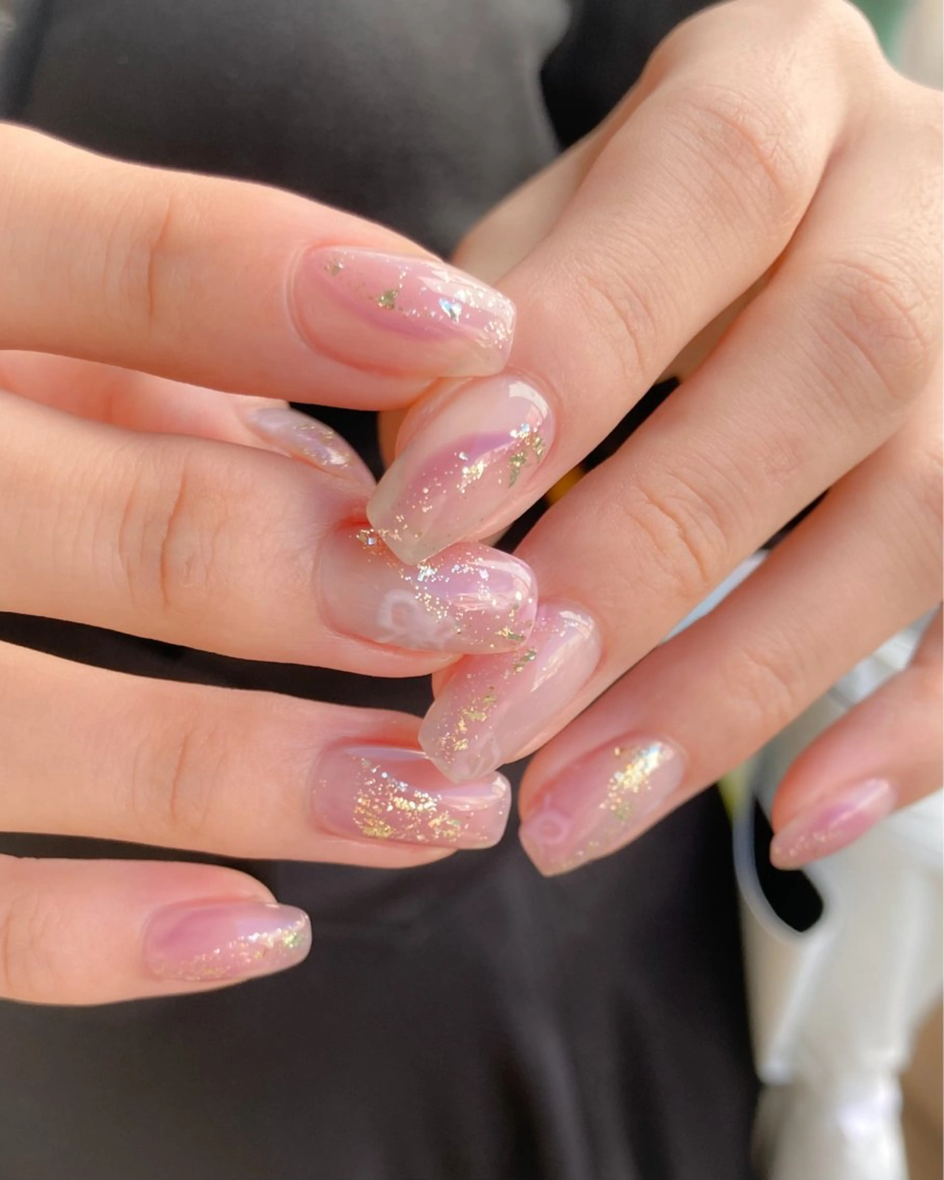 ネイル ニュアンスネイル nail salon neige所属・ジェムネイル Risa.のネイルデザイン