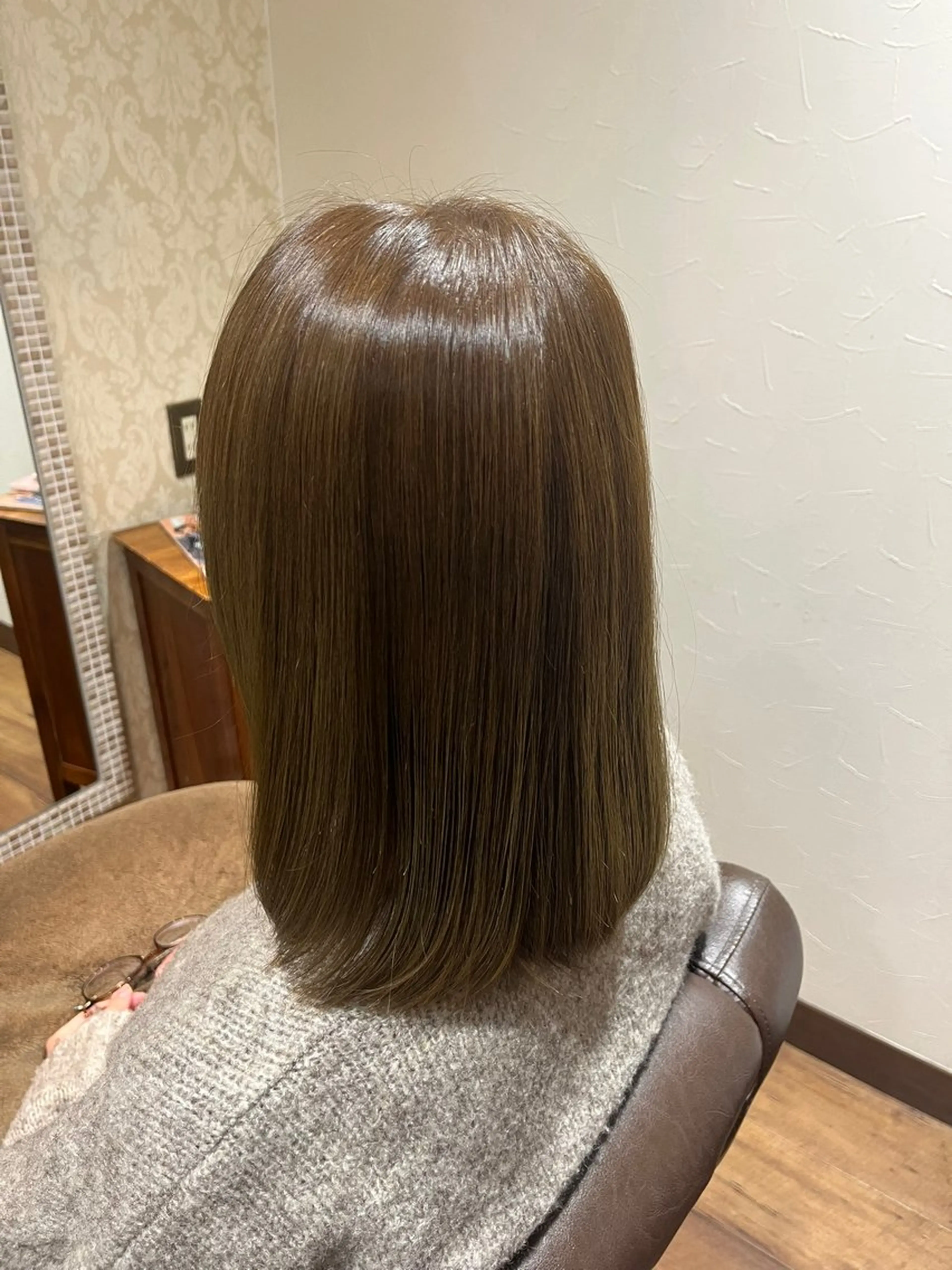 セミロング カラー アンフール所属・amfoule KAI モデル募集中のヘアスタイル