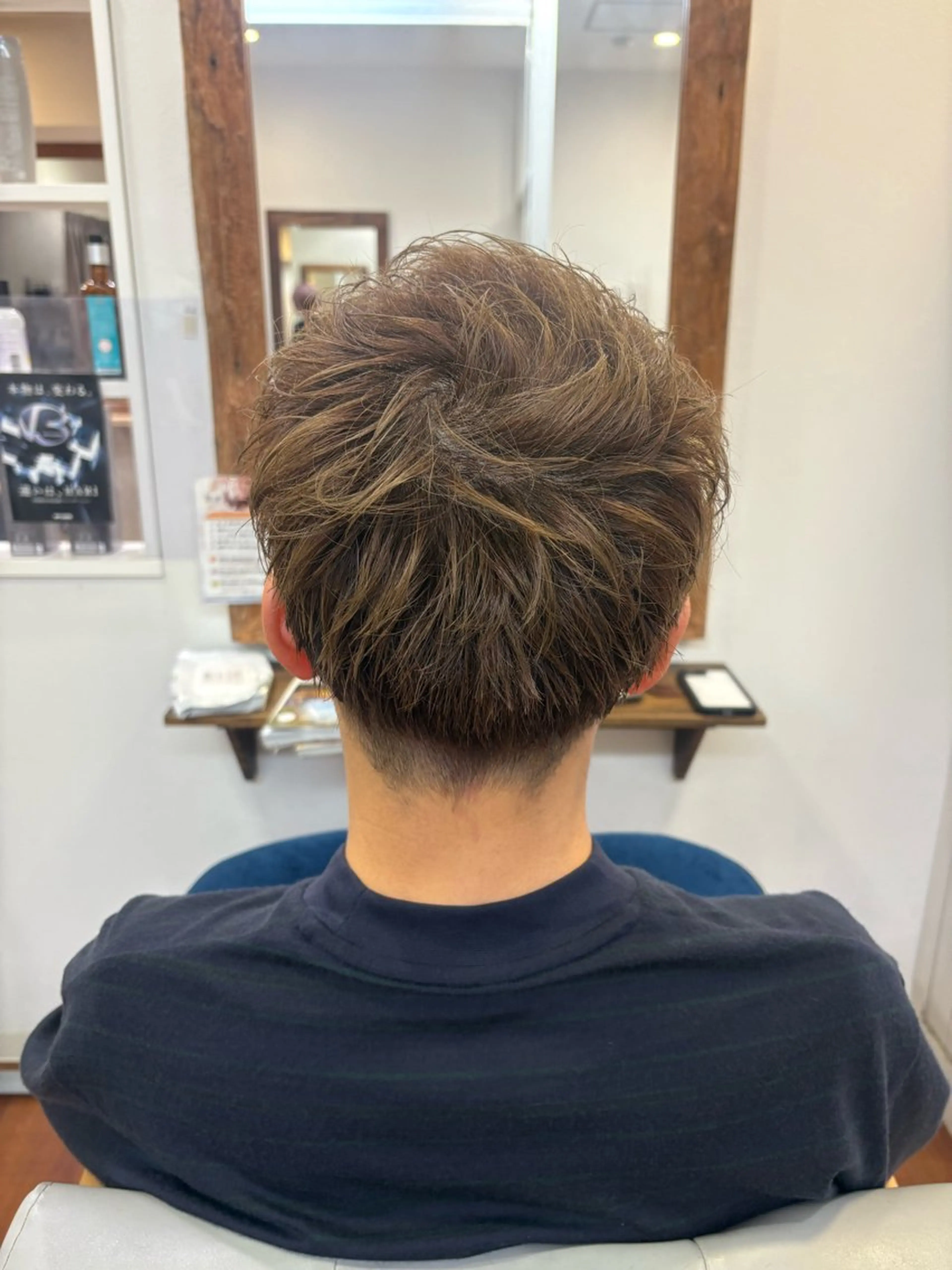 ショート メンズ 宮越 えこのヘアスタイル