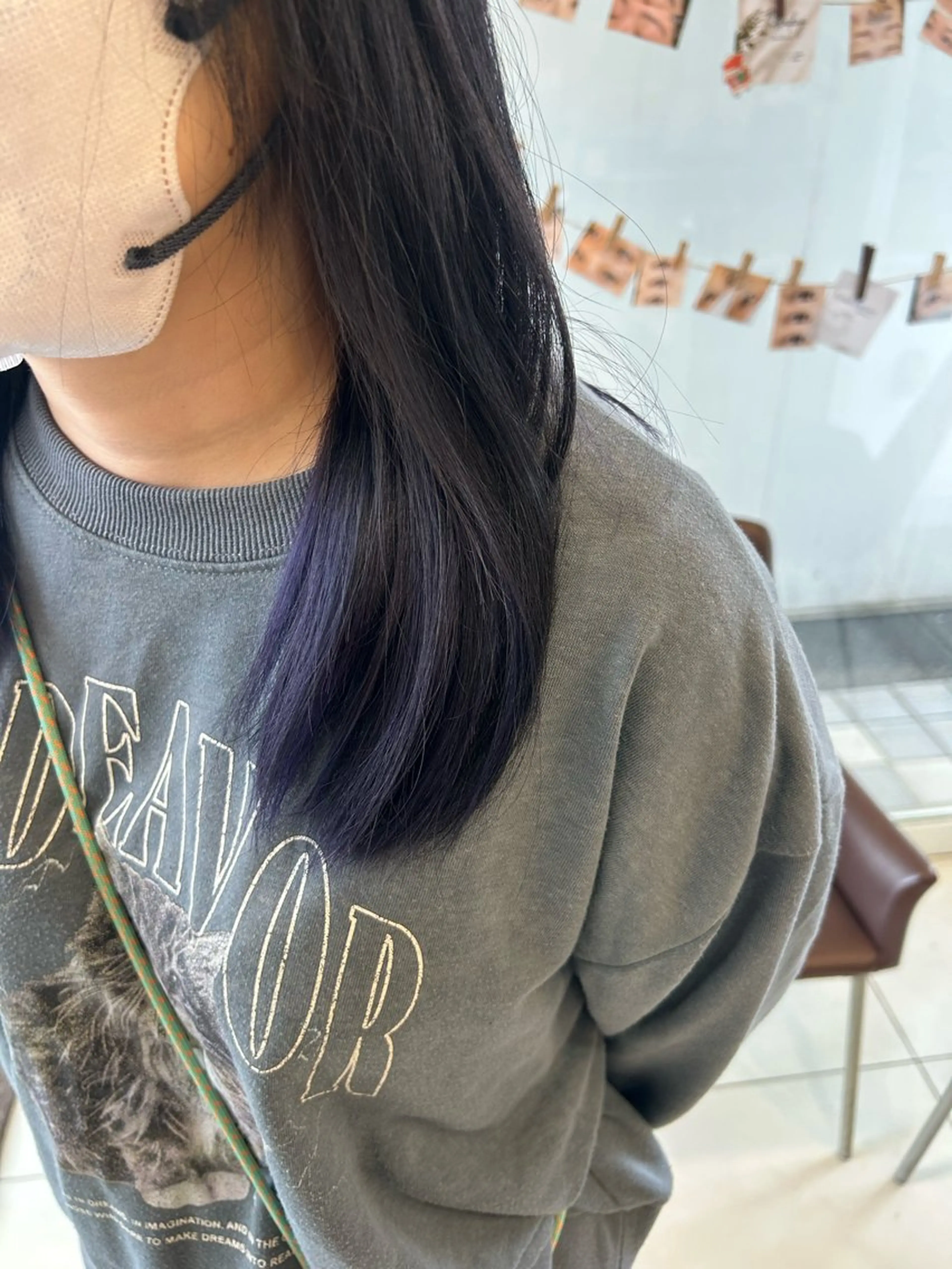 ミディアム カラー ヘアカラー nakano amiのヘアスタイル