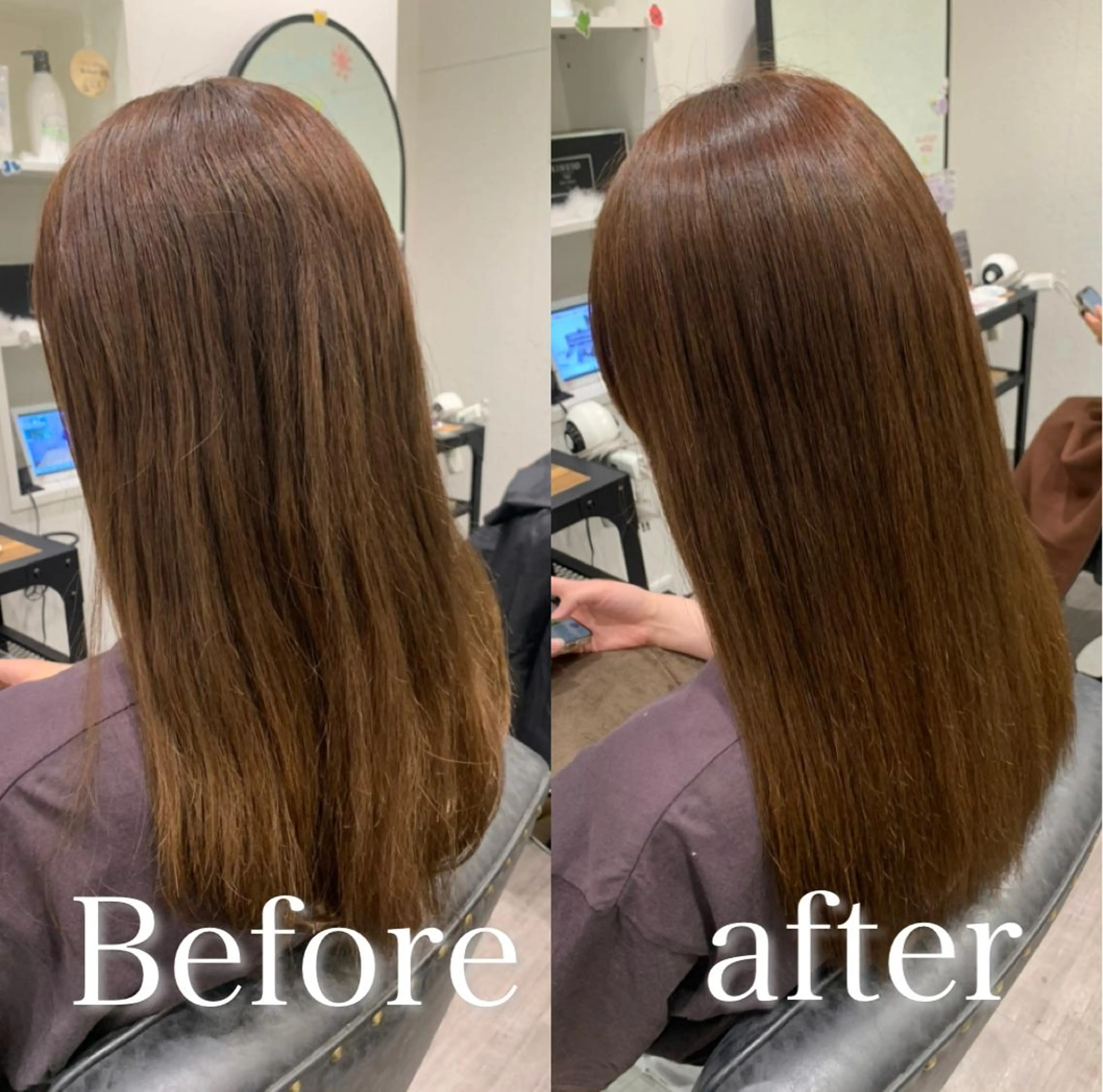 ミディアム 【酸性ストレート】 宮下和明のヘアスタイル