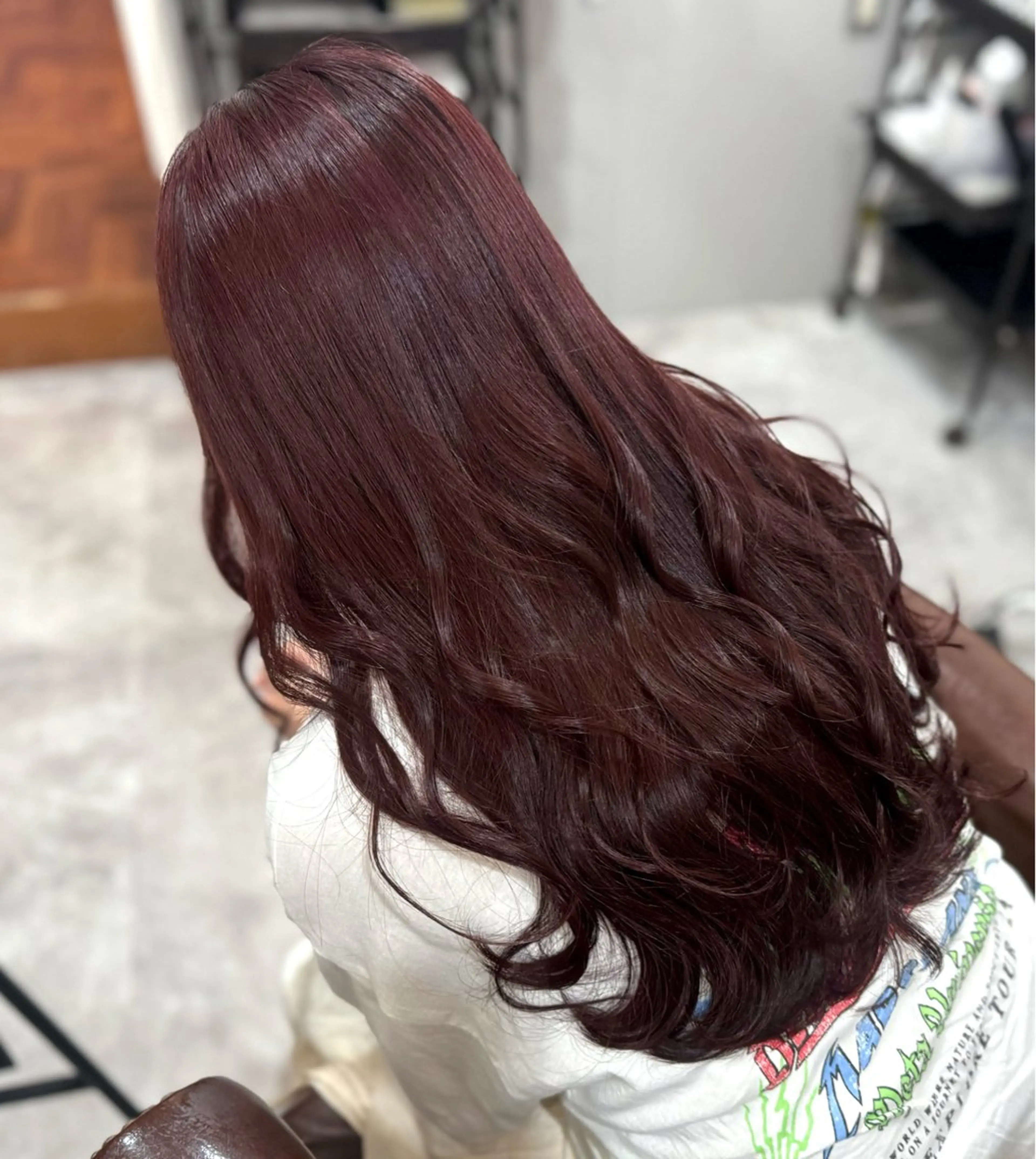 ロング ヘアカラー トリートメント yumika /透明感×似合わせのヘアスタイル