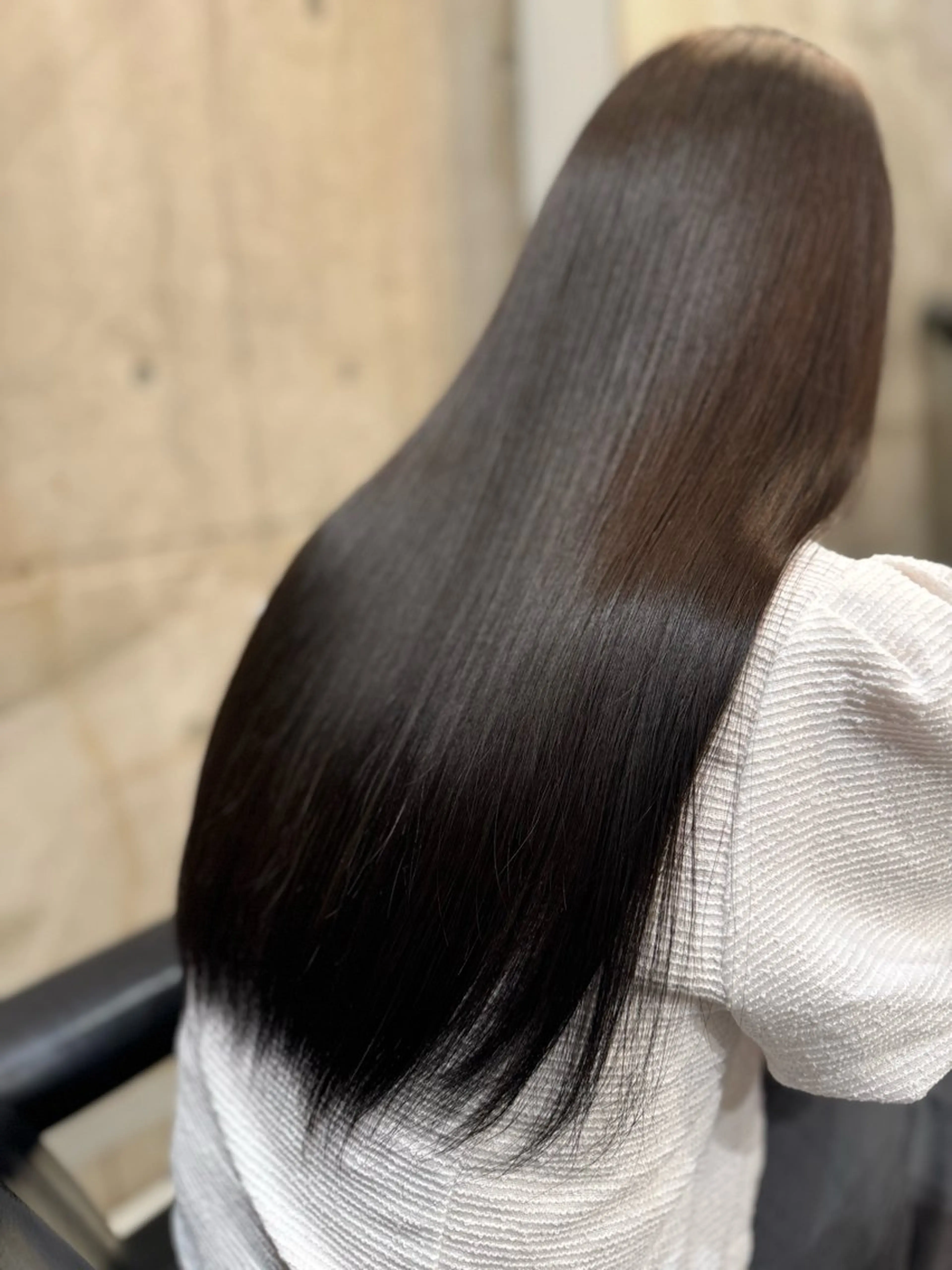 ロング 髪質改善 レイヤーカット カット ヘアカラー トリートメント Luxe表参道 髪質改善　奈良のヘアスタイル