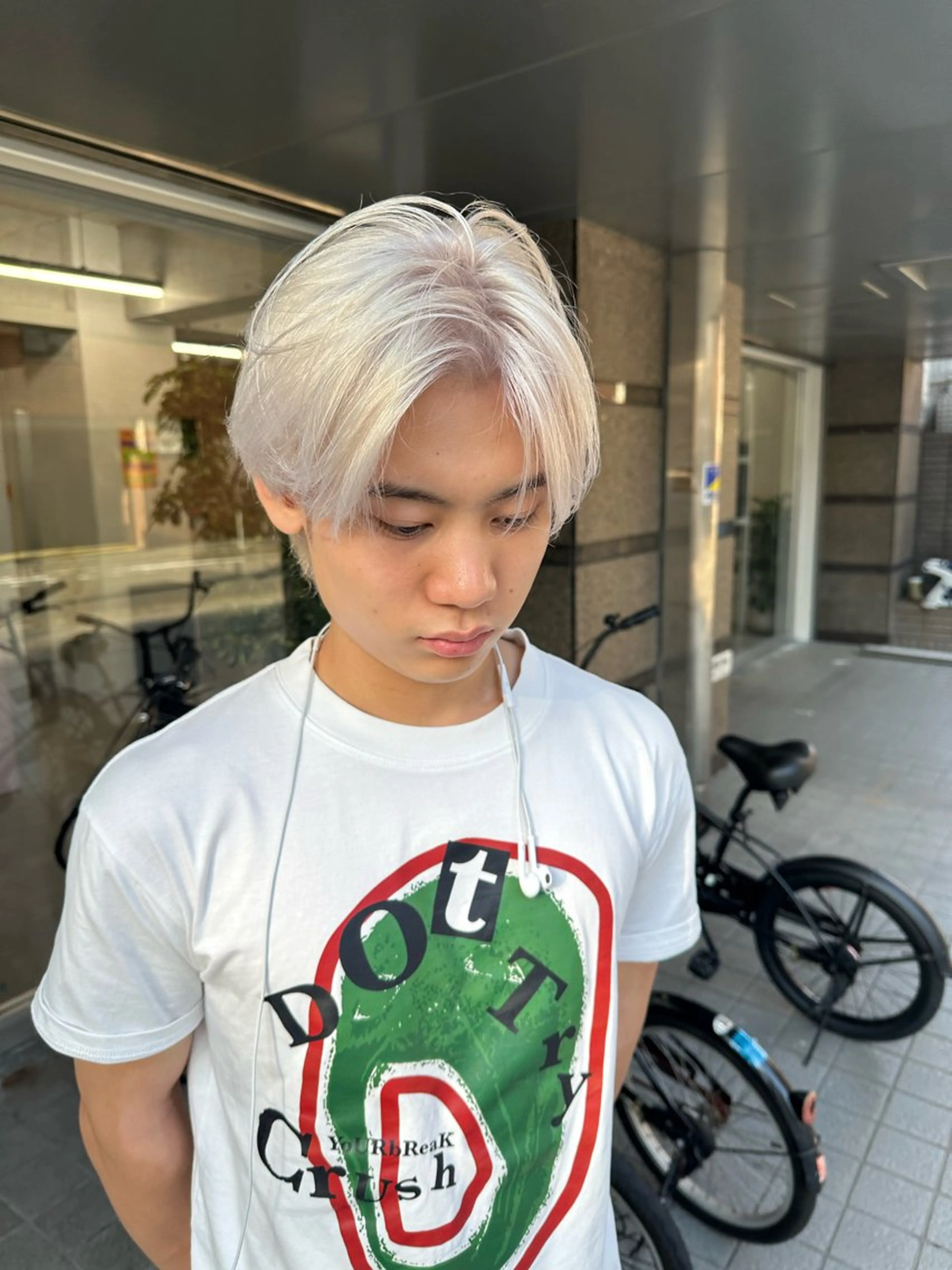 メンズ tint by alo bleach 大阪梅田【ティントバイアロブリーチ】所属・✨武内凌太✨ カットモデル募集のヘアスタイル