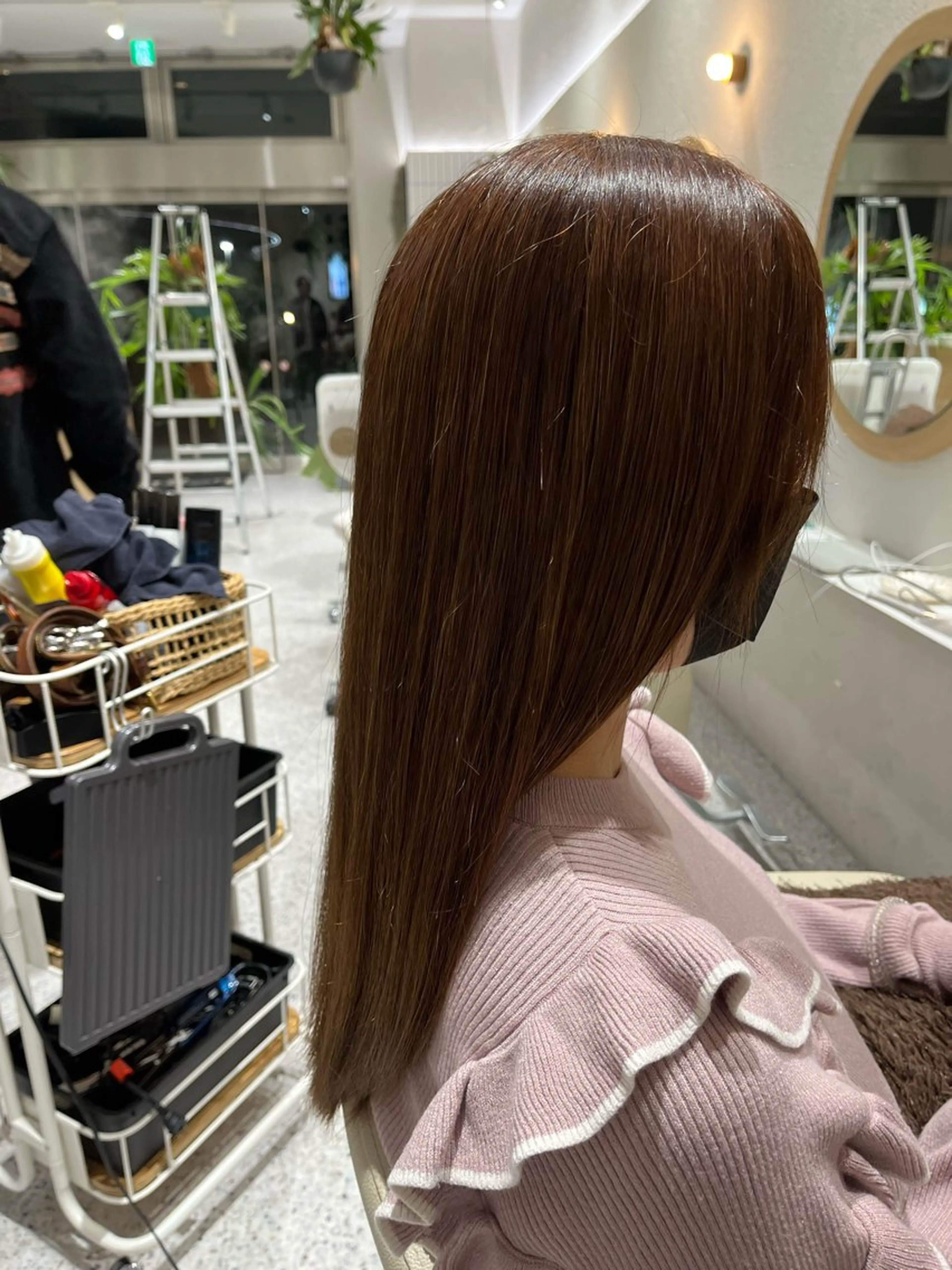 ロング ヘアカラー Legit 海老名所属・髪質改善💫カラー/ 縮毛矯正✨特化美容師のヘアスタイル