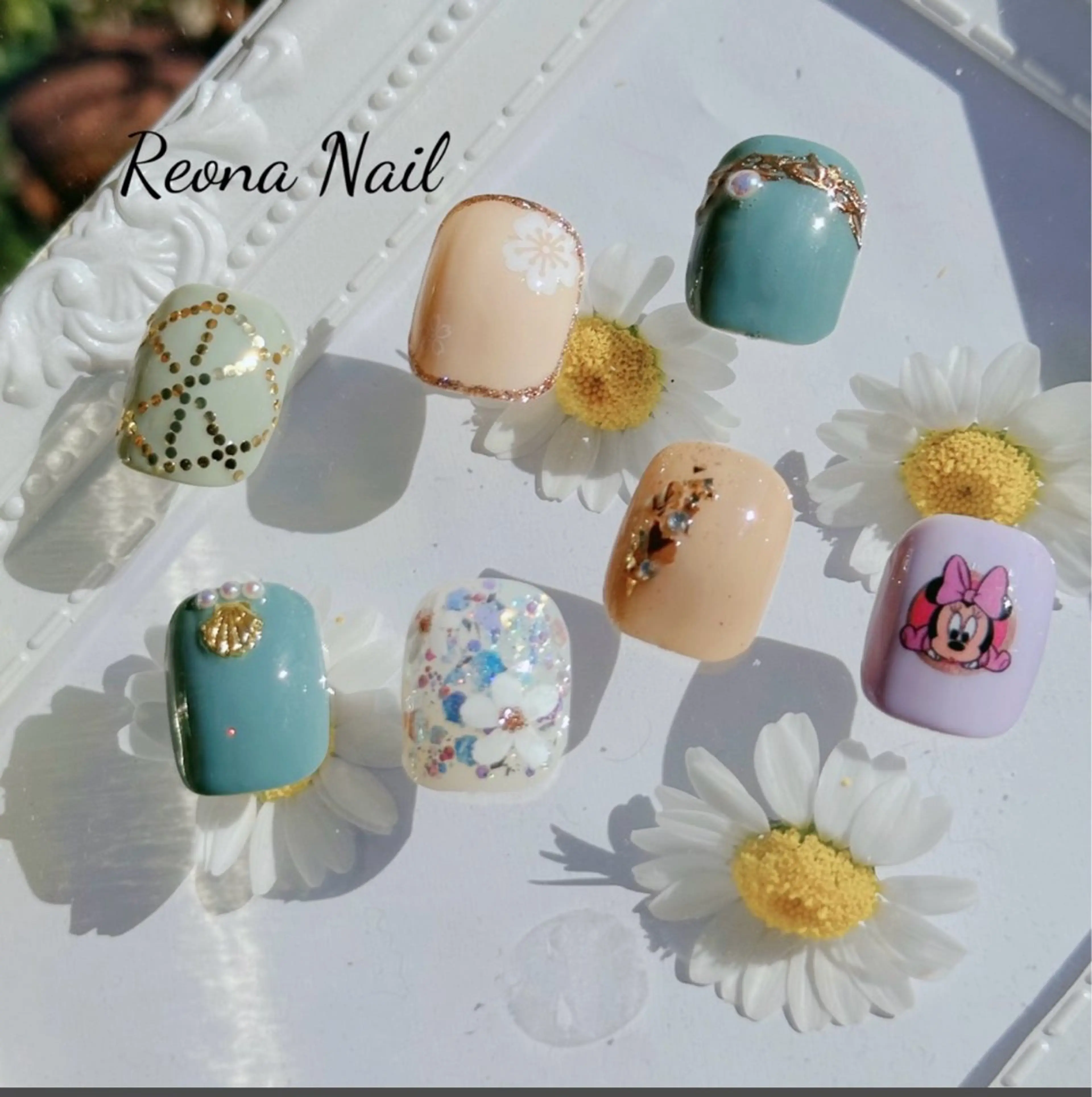 ネイル フットネイル Reona nail所属・Reona Nailのネイルデザイン