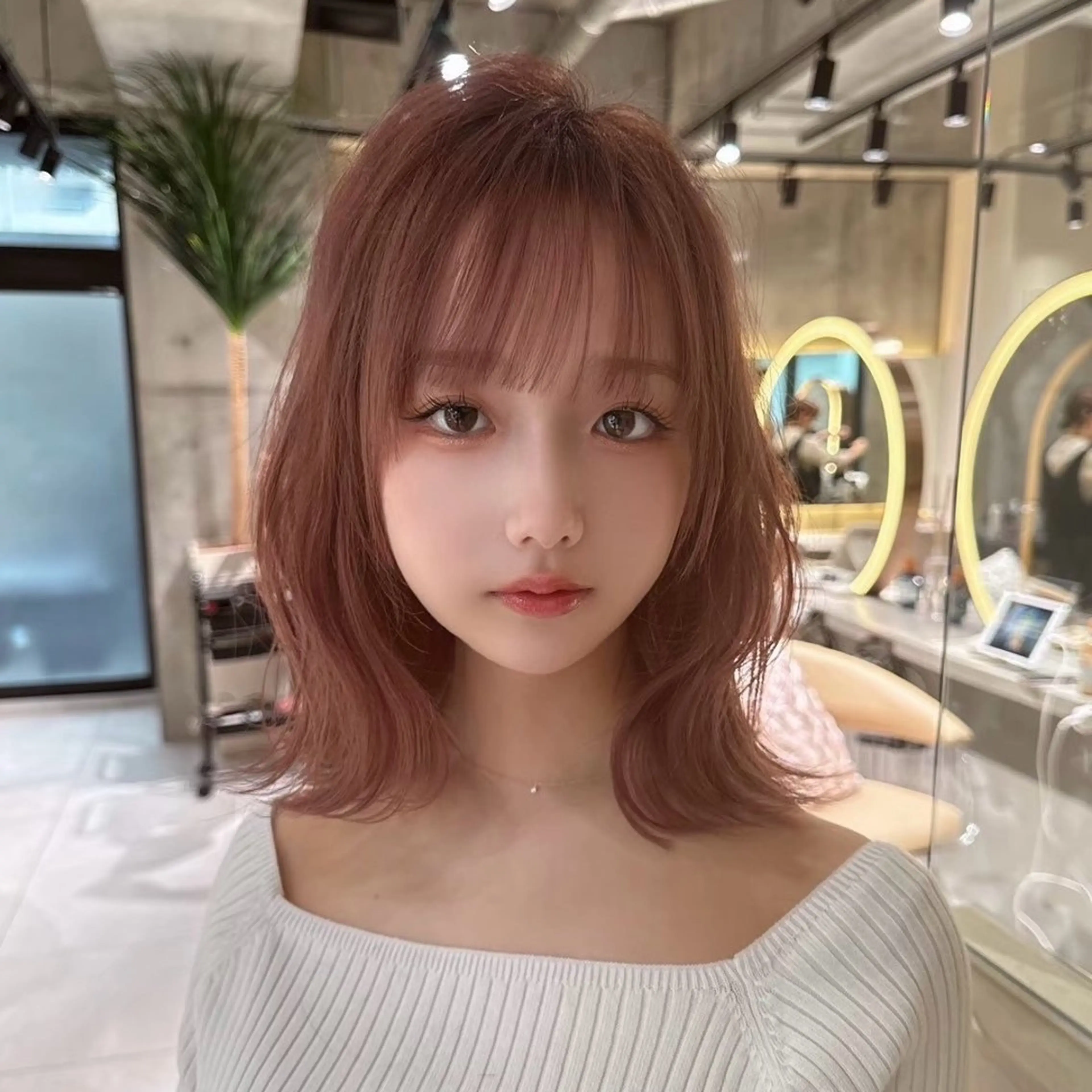 カラー ヘアカラー 🎀Rimi୨୧ ✨艶✨color🎀のヘアスタイル