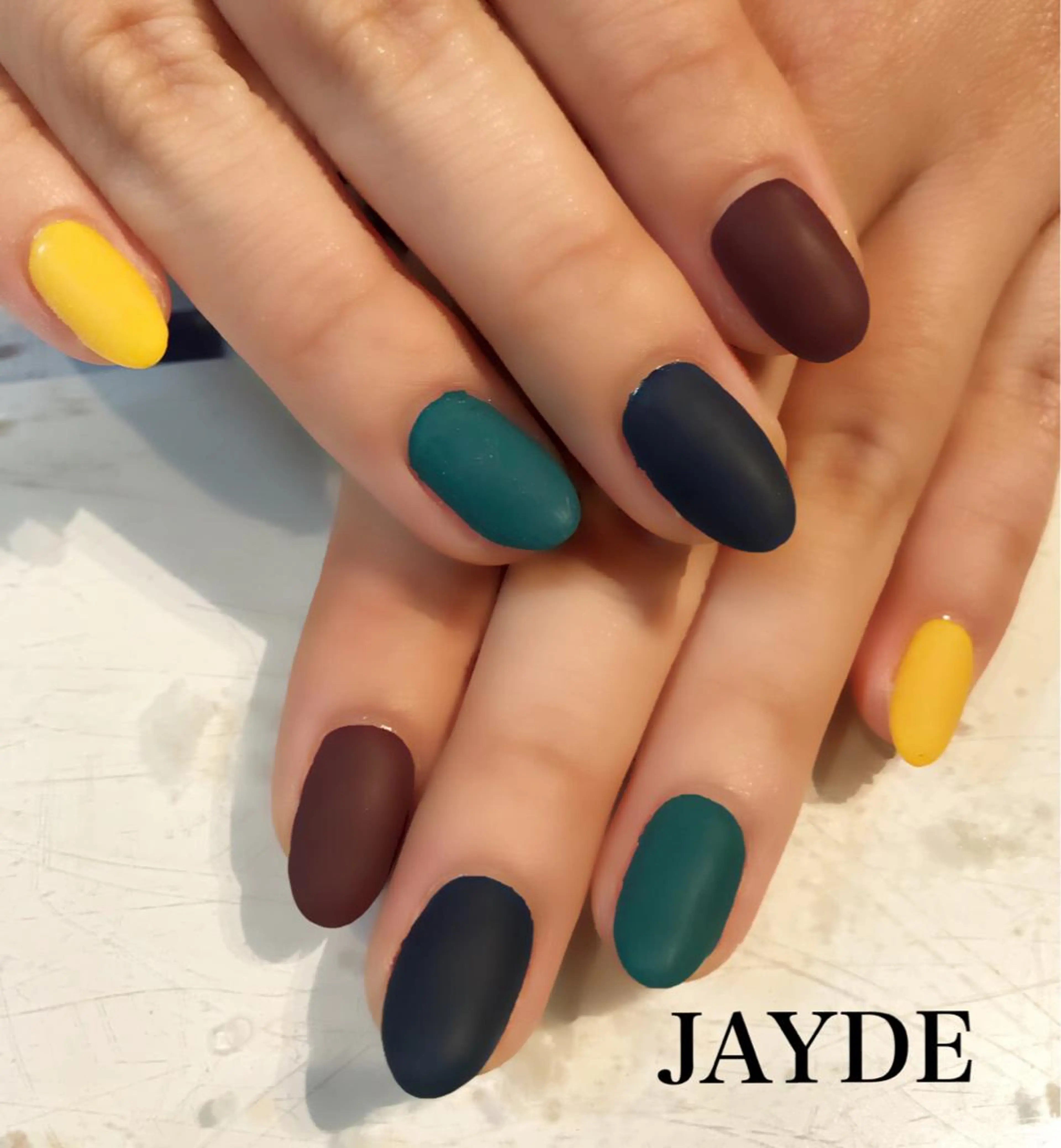 ネイル マットネイル JAYDE ジェイドのマツエク・マツパデザイン