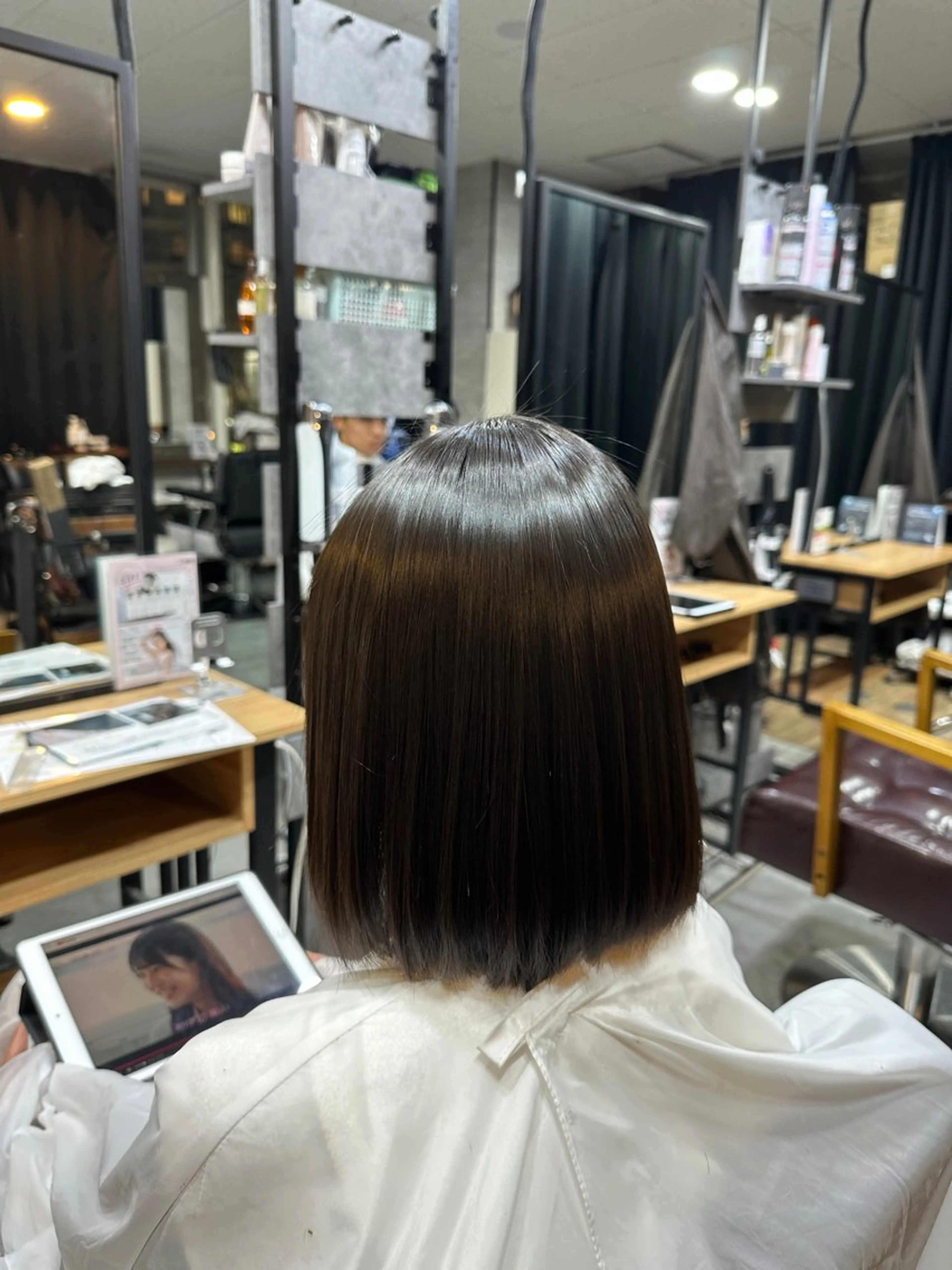 ショート カット 縮毛矯正 peqss/ keita🏄‍♂️のヘアスタイル