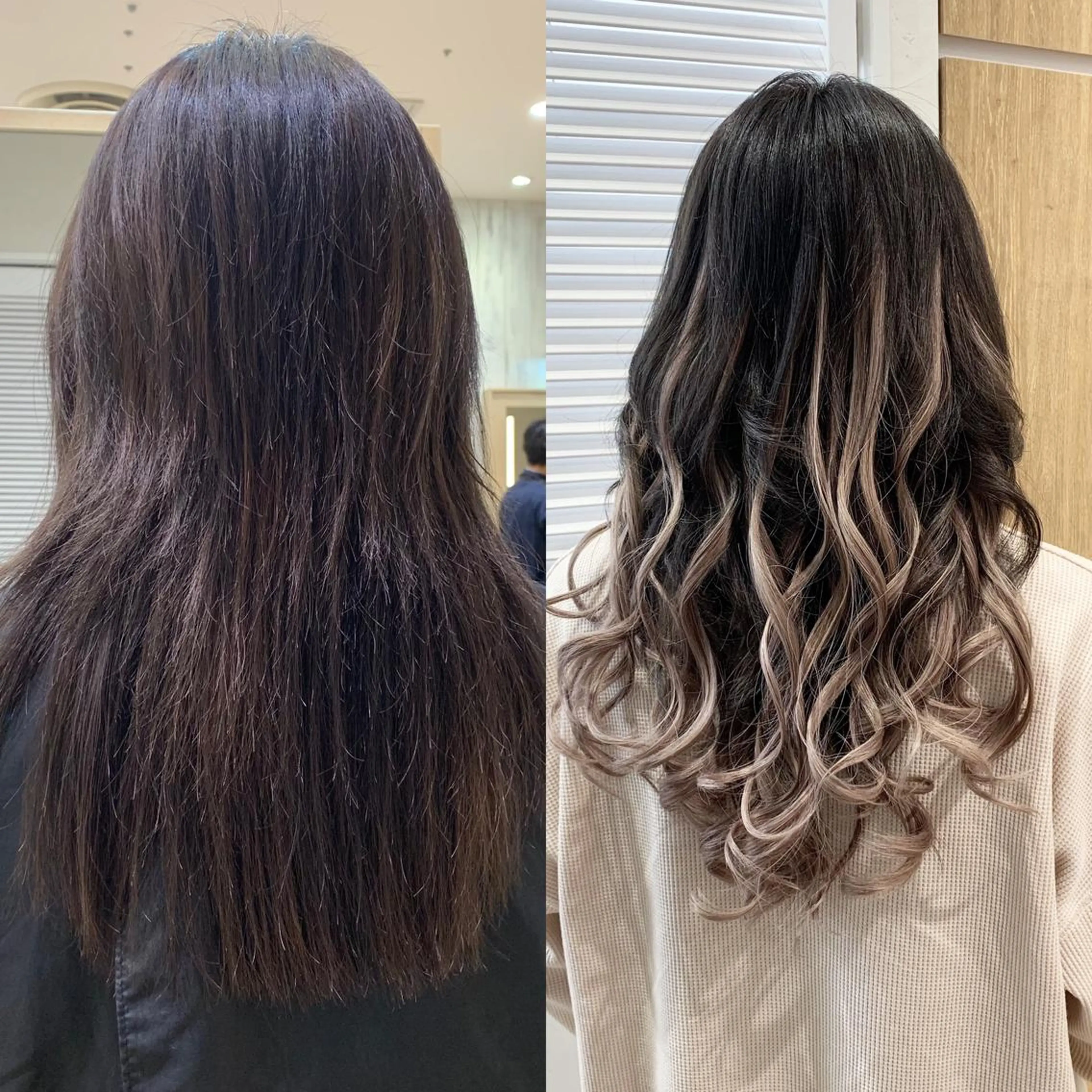 ロング カラー マツエク・マツパ エクステ ヘアカラー エクステ TATSUYA アートディレクターのヘアスタイル