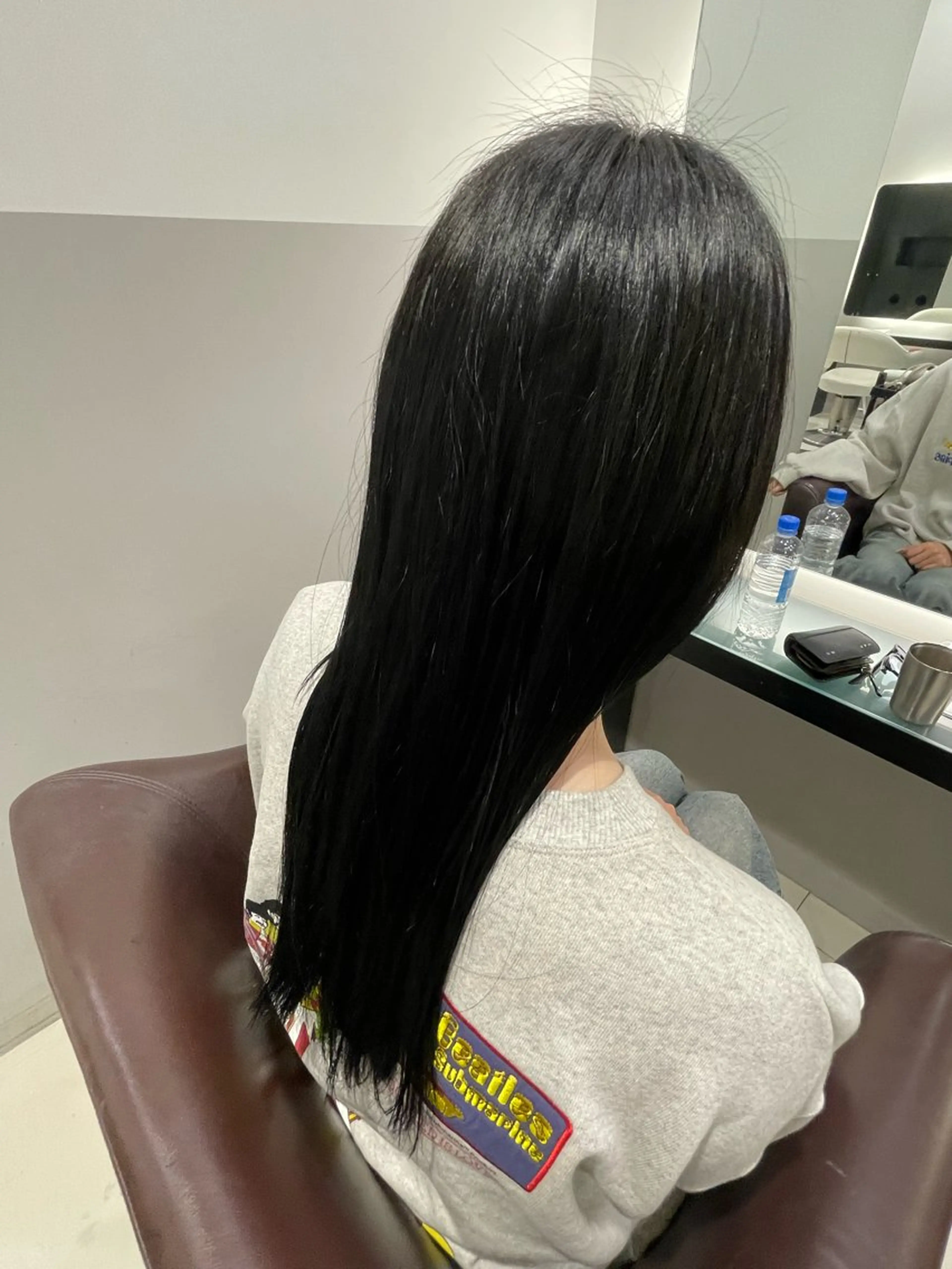 ロング カラー 黒髪 目崎 丞のヘアスタイル