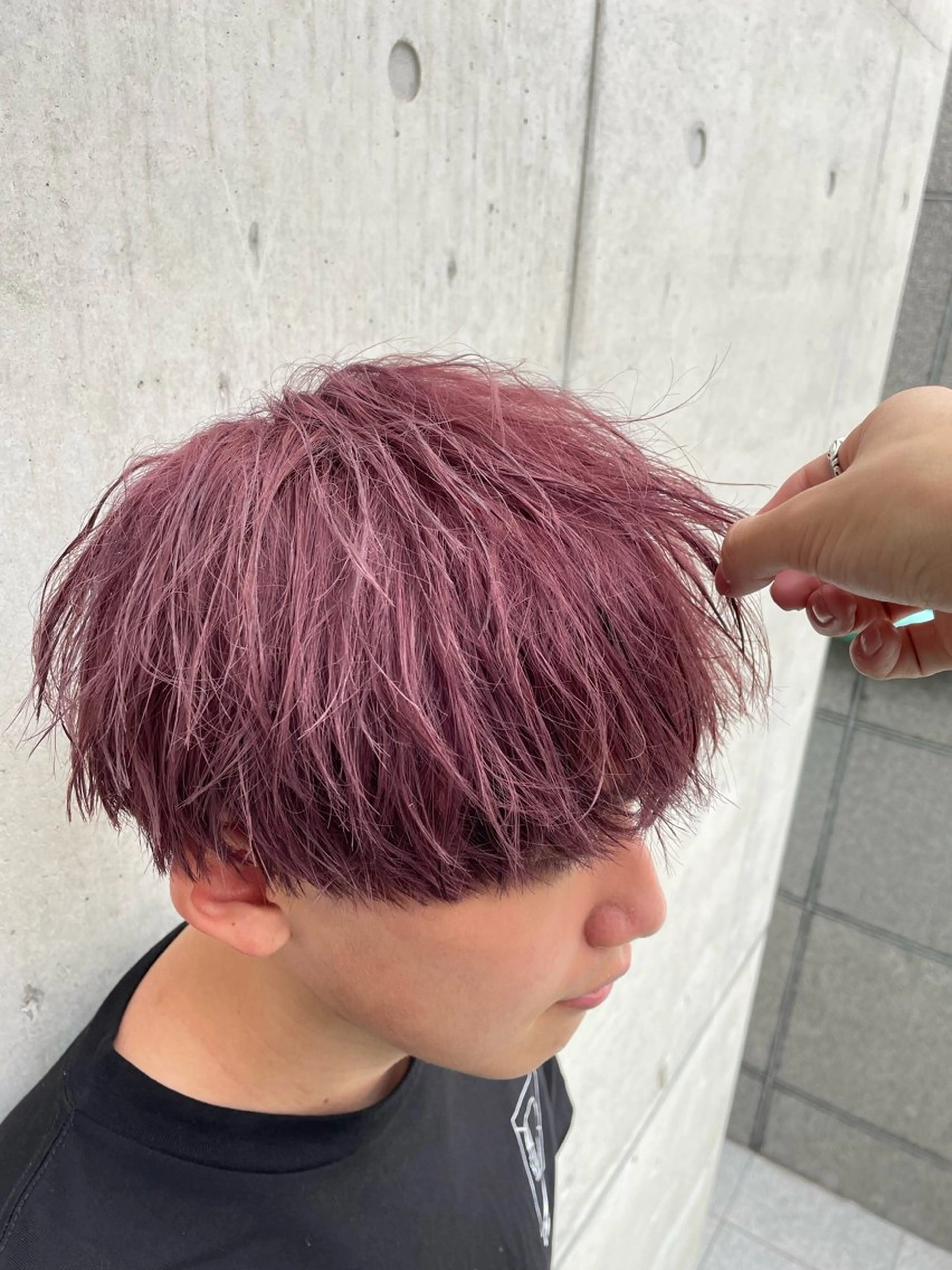 メンズ 前 侃太のヘアスタイル