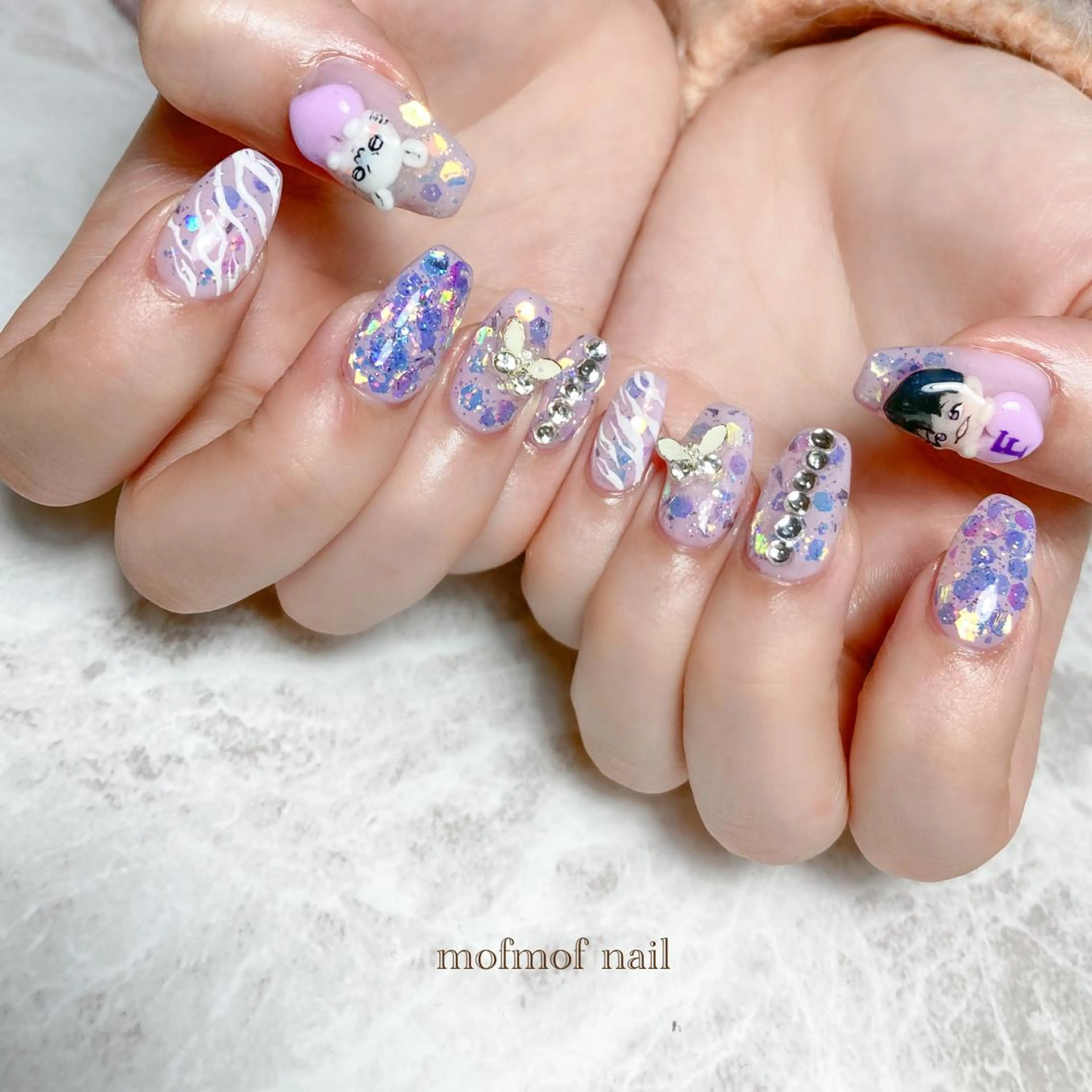 ネイル ハンドネイル mofmofnail 🌿shimizuのネイルデザイン