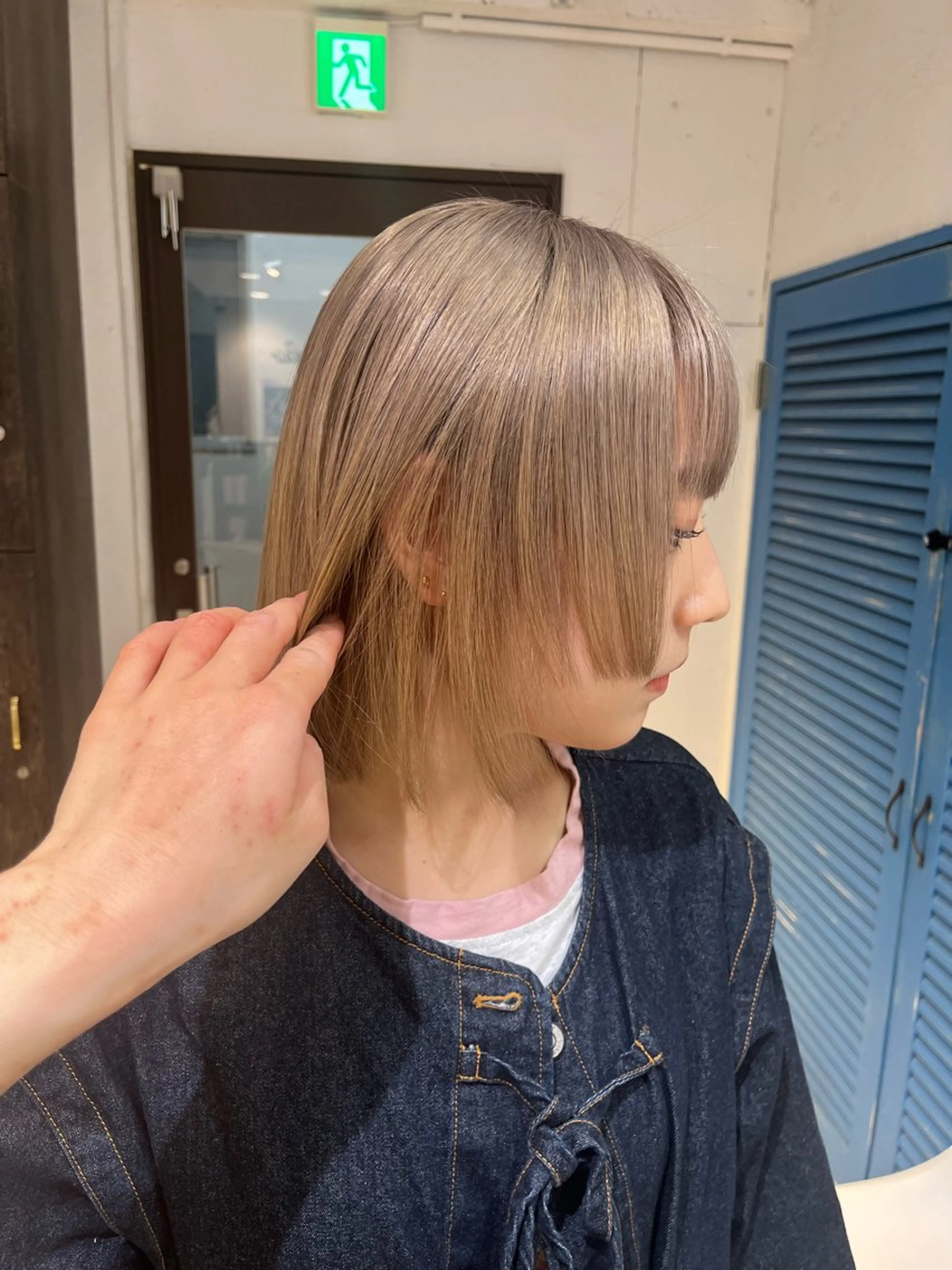 ミディアム カラー ❤️ブリーチ暖色カ ラー❤️NAOのヘアスタイル