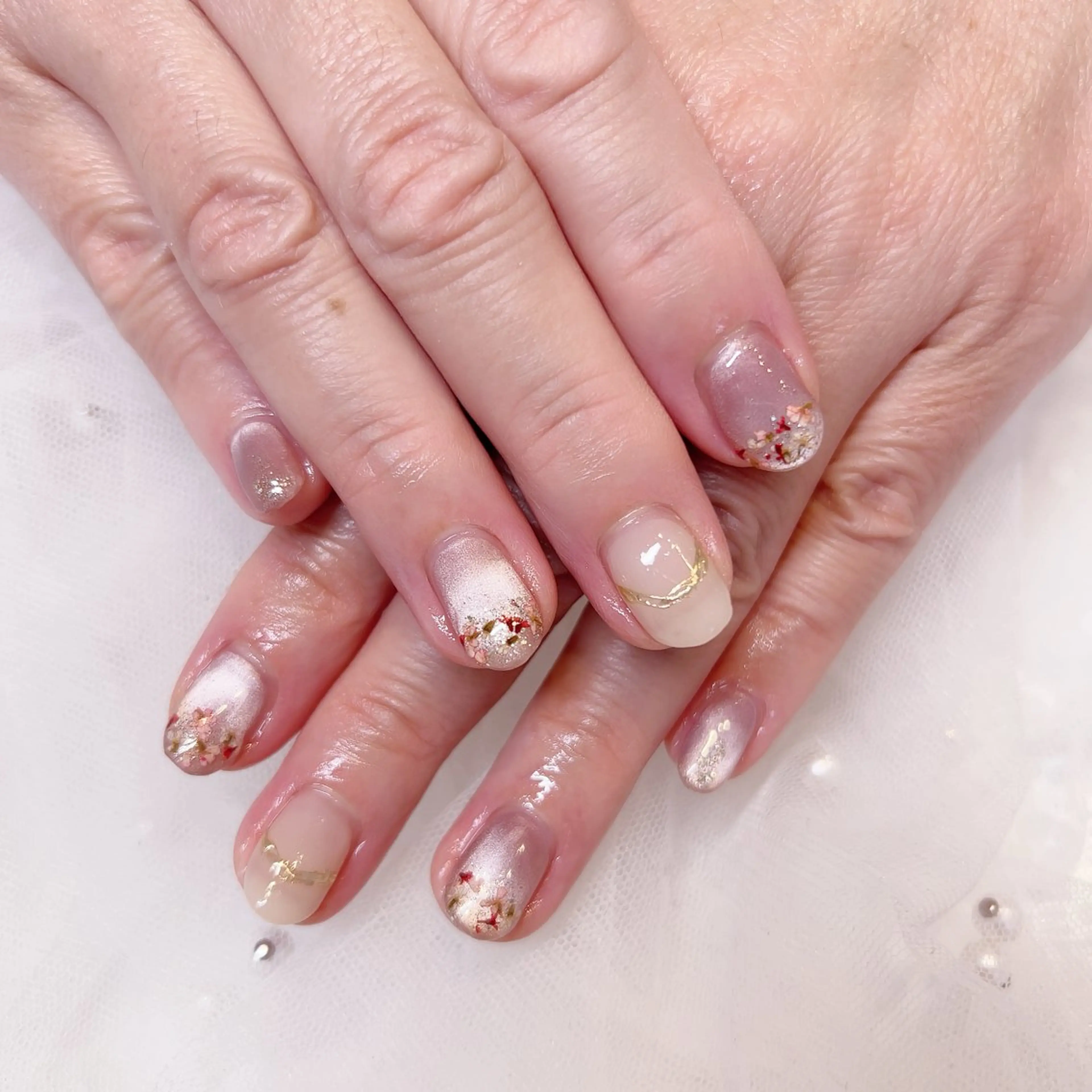 ネイル ハンドネイル nail salon pearのネイルデザイン