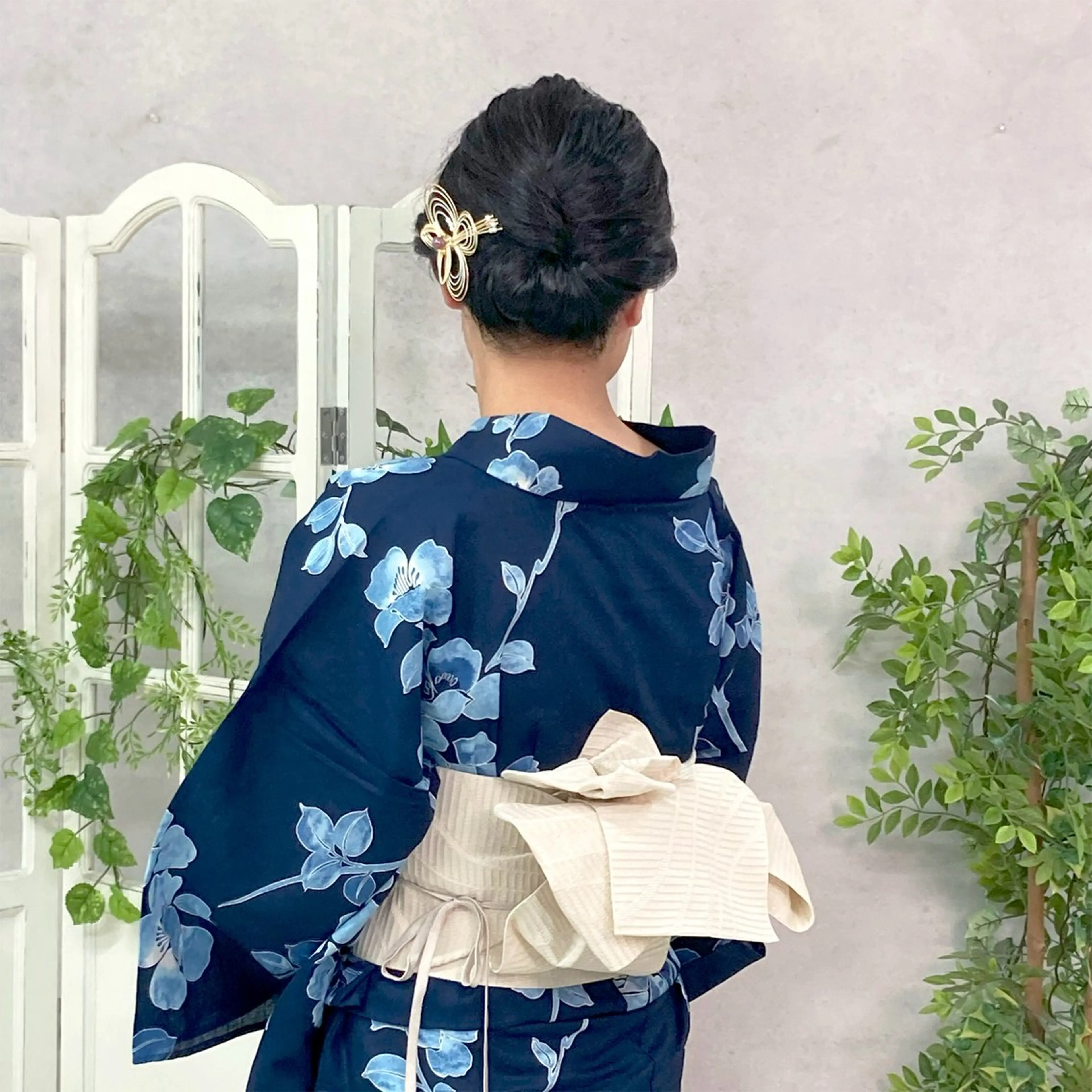 ヘアアレンジ 浴衣 かわしま ゆうみの眉毛・アイブロウイメージ