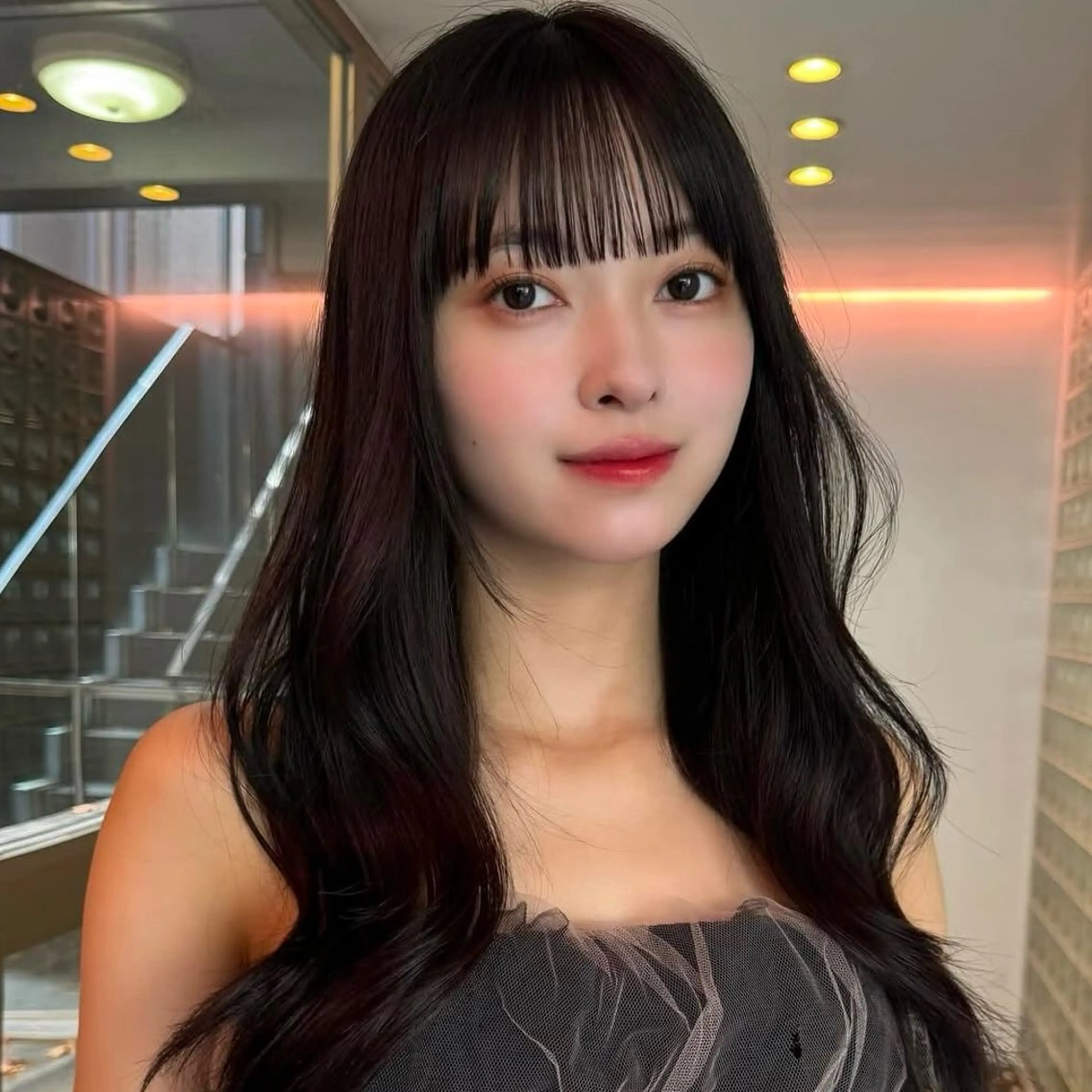 セミロング レイヤーカット Kinoのヘアスタイル