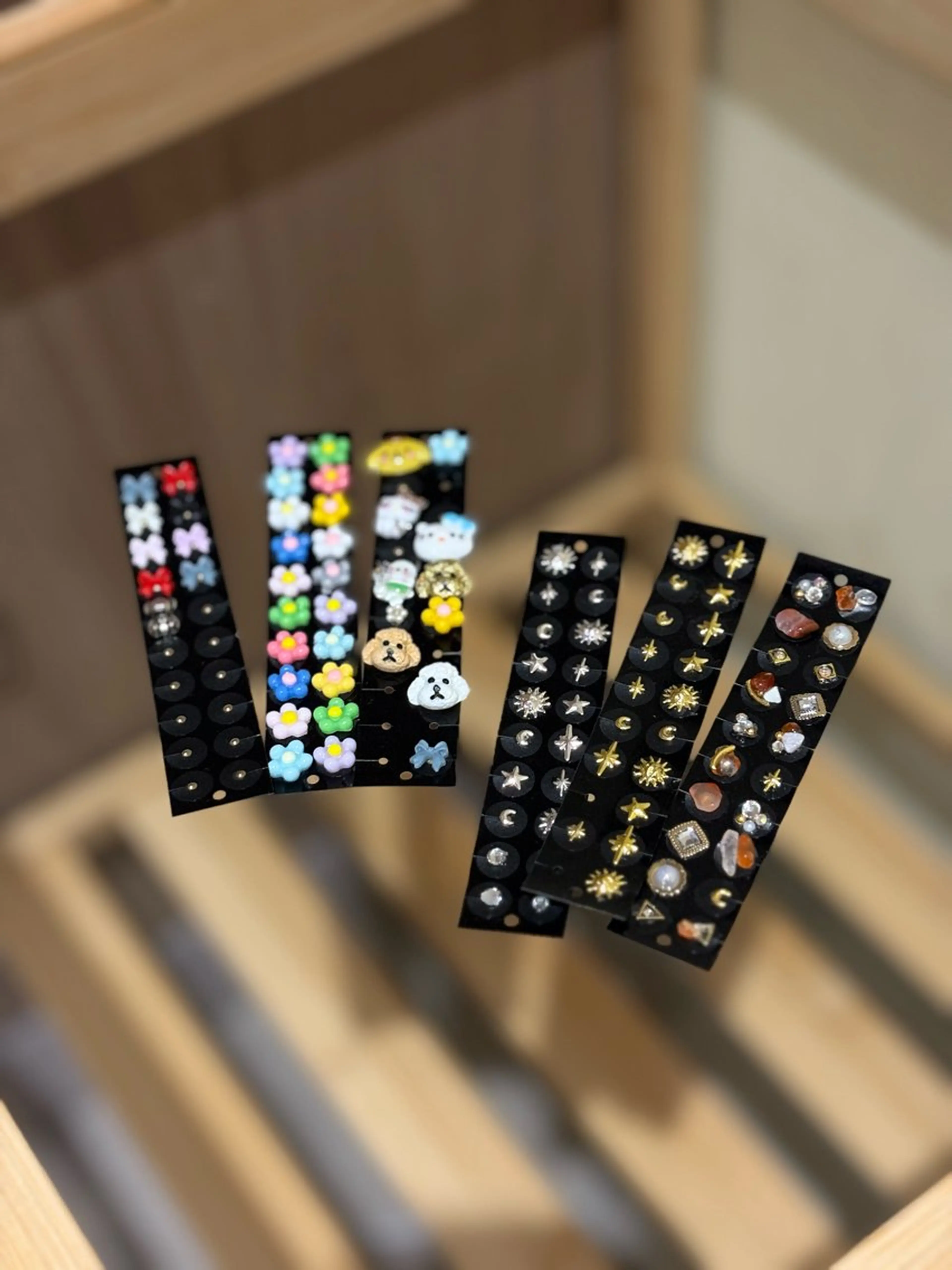 耳つぼジュエリー💎✨両耳10粒(耳マッサージ有)の写真
