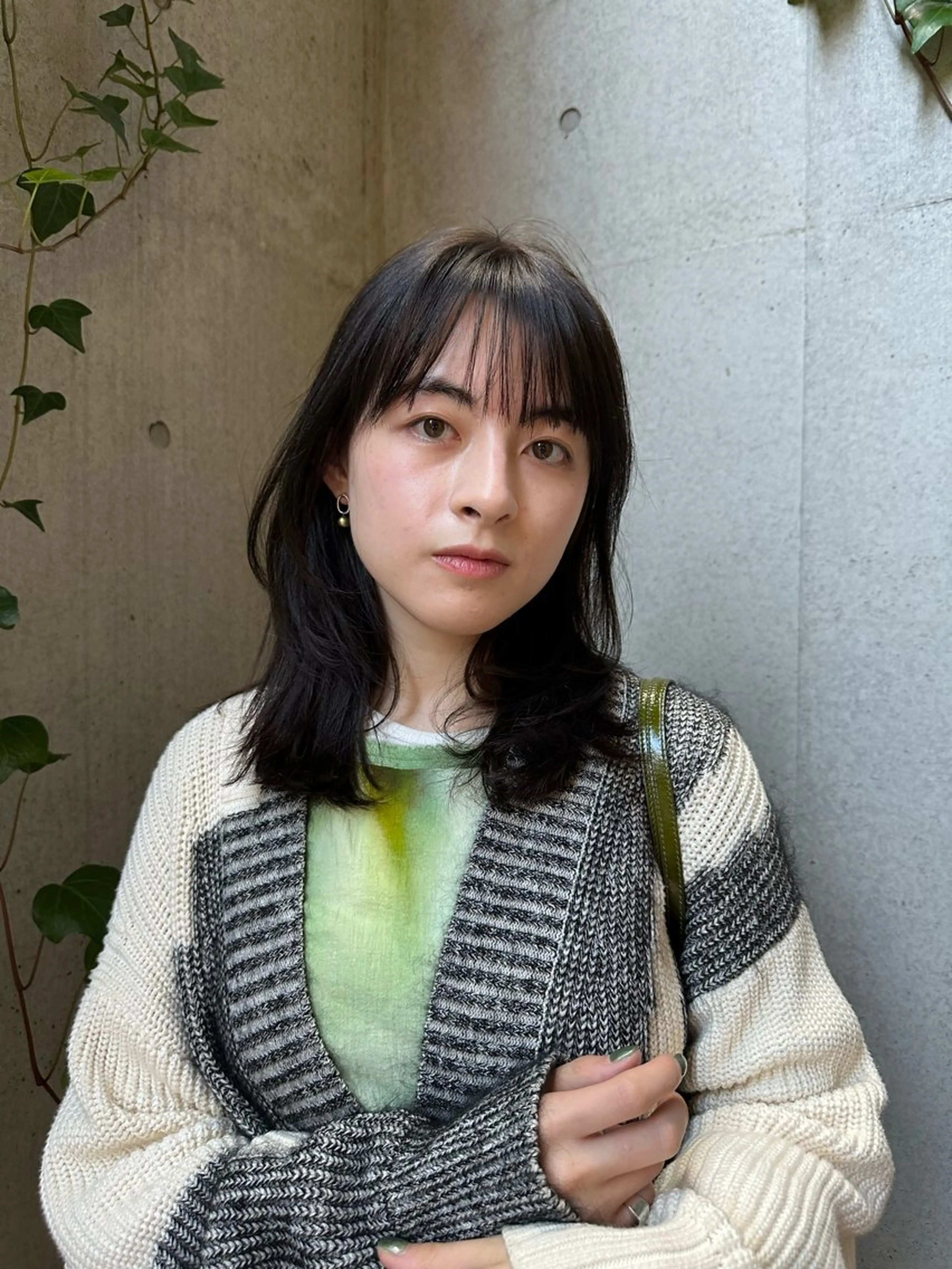 ミディアム 似合わせカット /パーマ岡本淳平のヘアスタイル