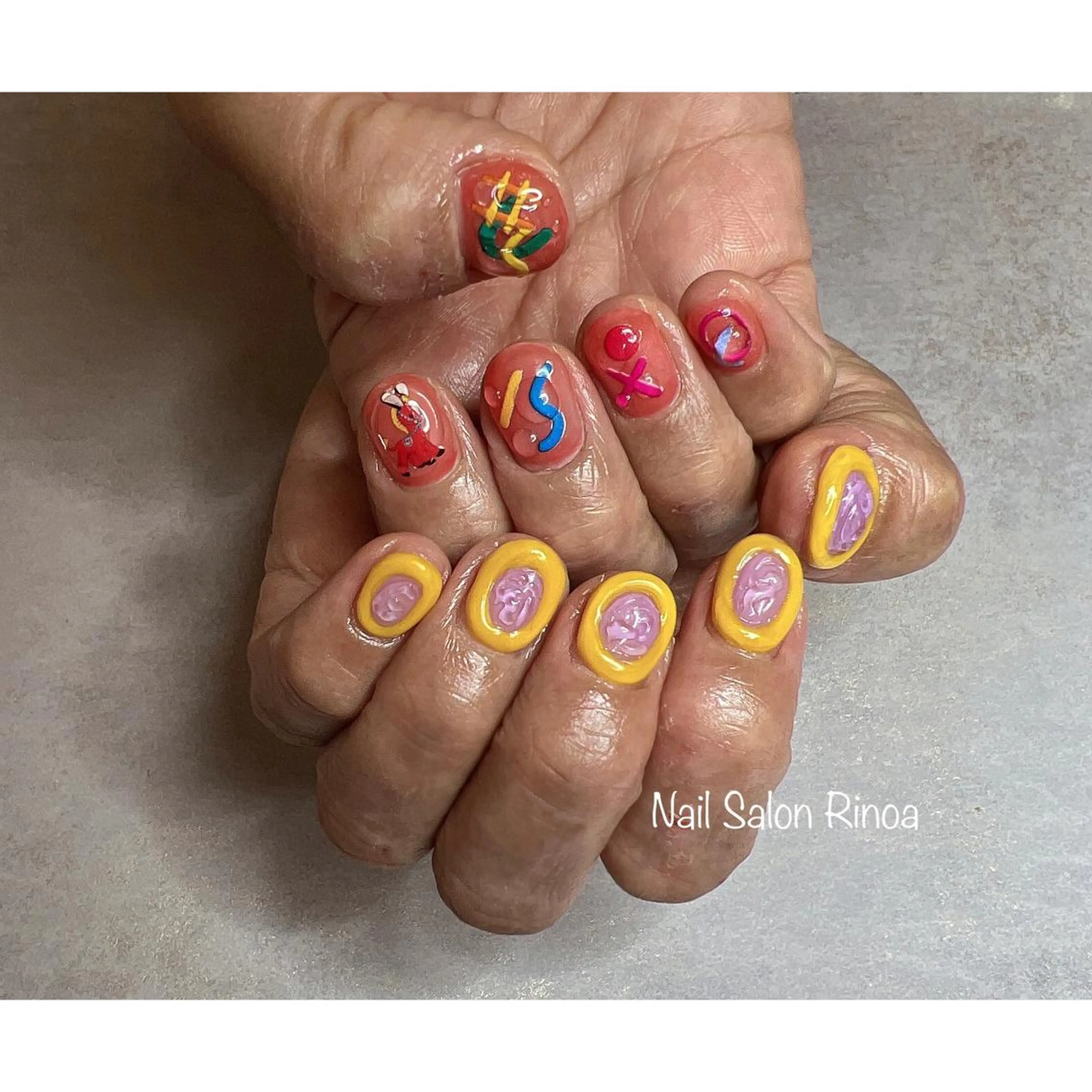 ネイル Nail Salon Rinoaのネイルデザイン