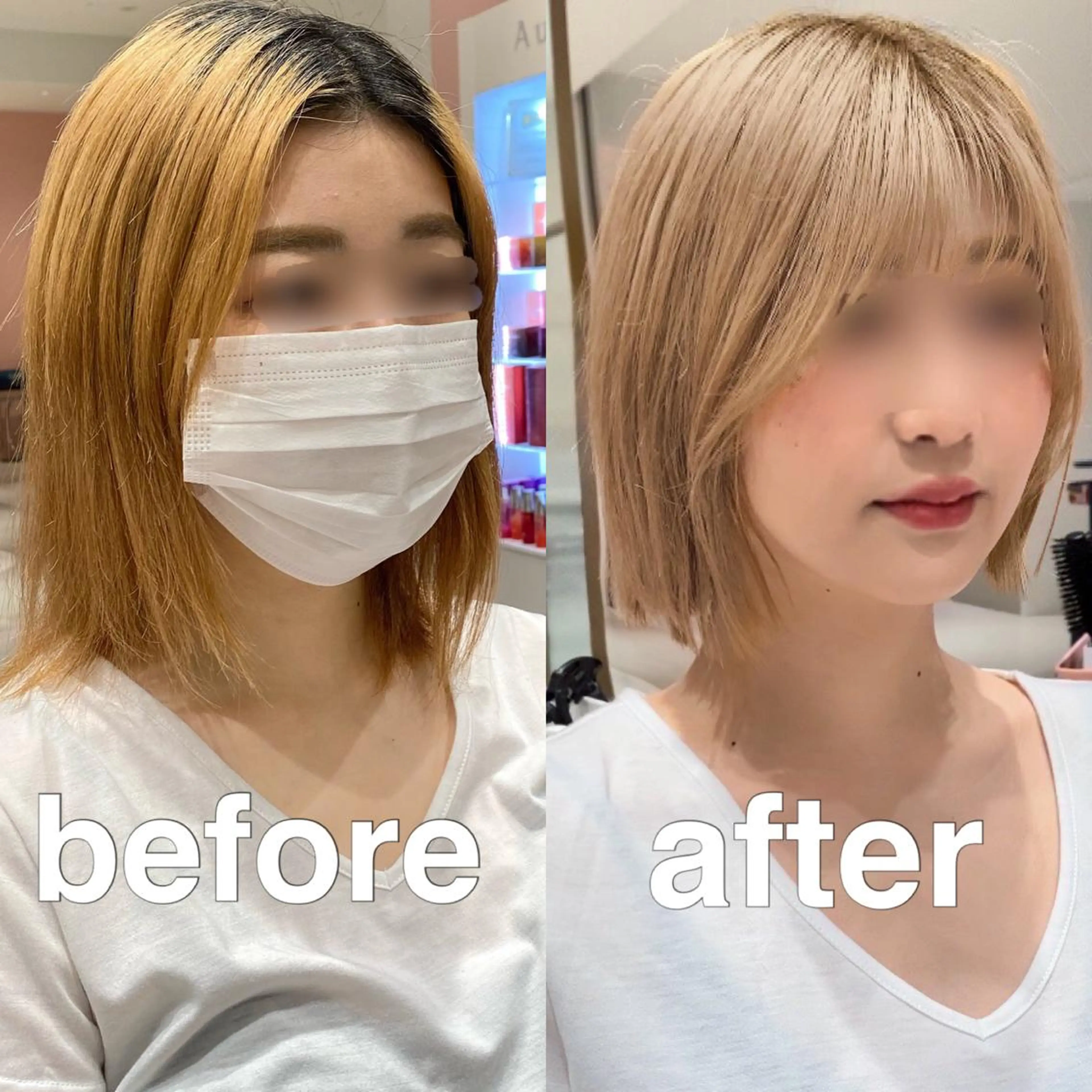 ショート カラー パーマ ヘアアレンジ カット ヘアカラー トリートメント ヘアセット 小野寺瑞希 /最小顔カットのヘアスタイル