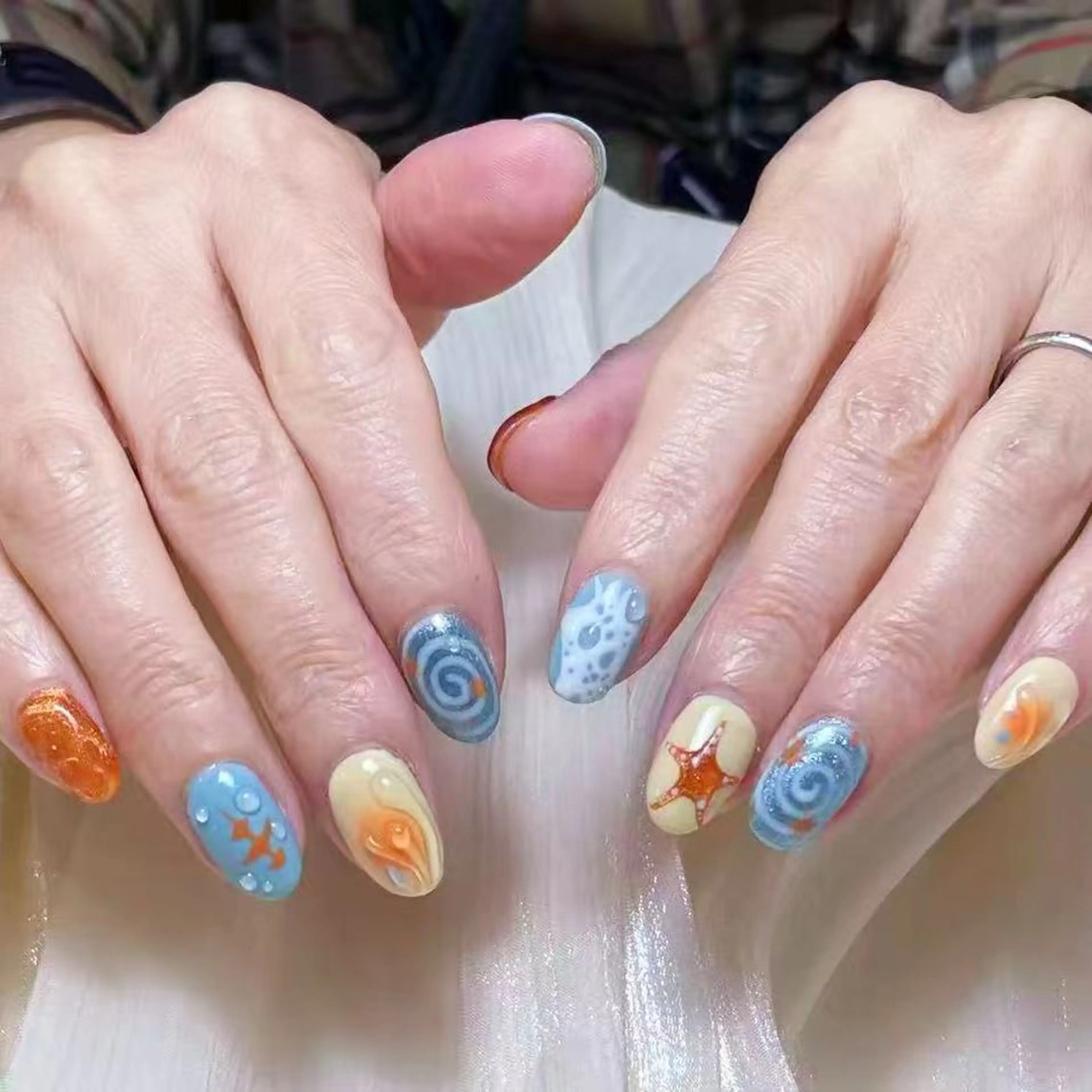 ネイル ハンドネイル ハンドケア Aya 🧚🏻‍♀️のネイルデザイン