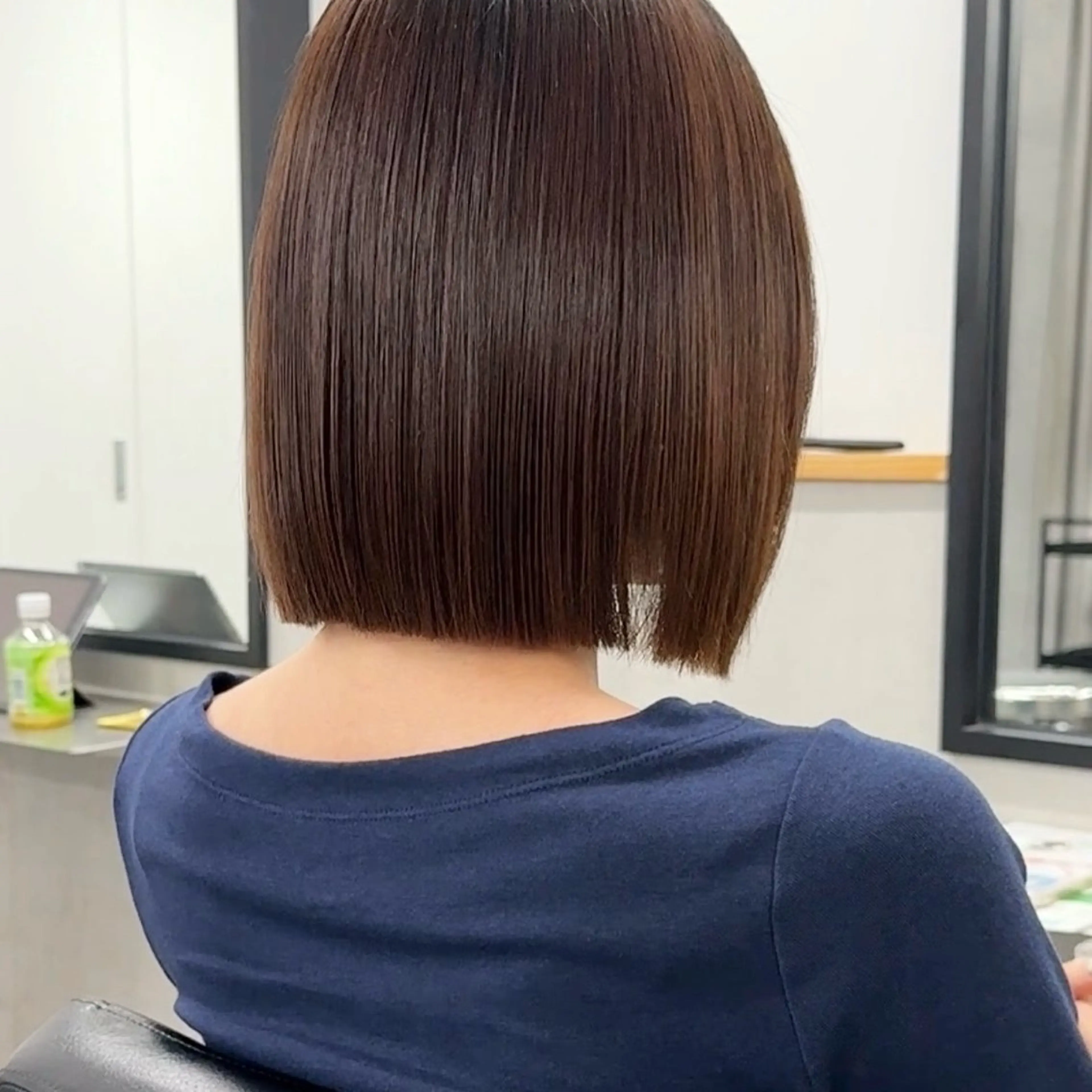 ショート カット 縮毛矯正 トリートメント Laff新宿所属・髪質改善/縮毛矯正/ ボブ/新宿/伊藤豊のヘアスタイル