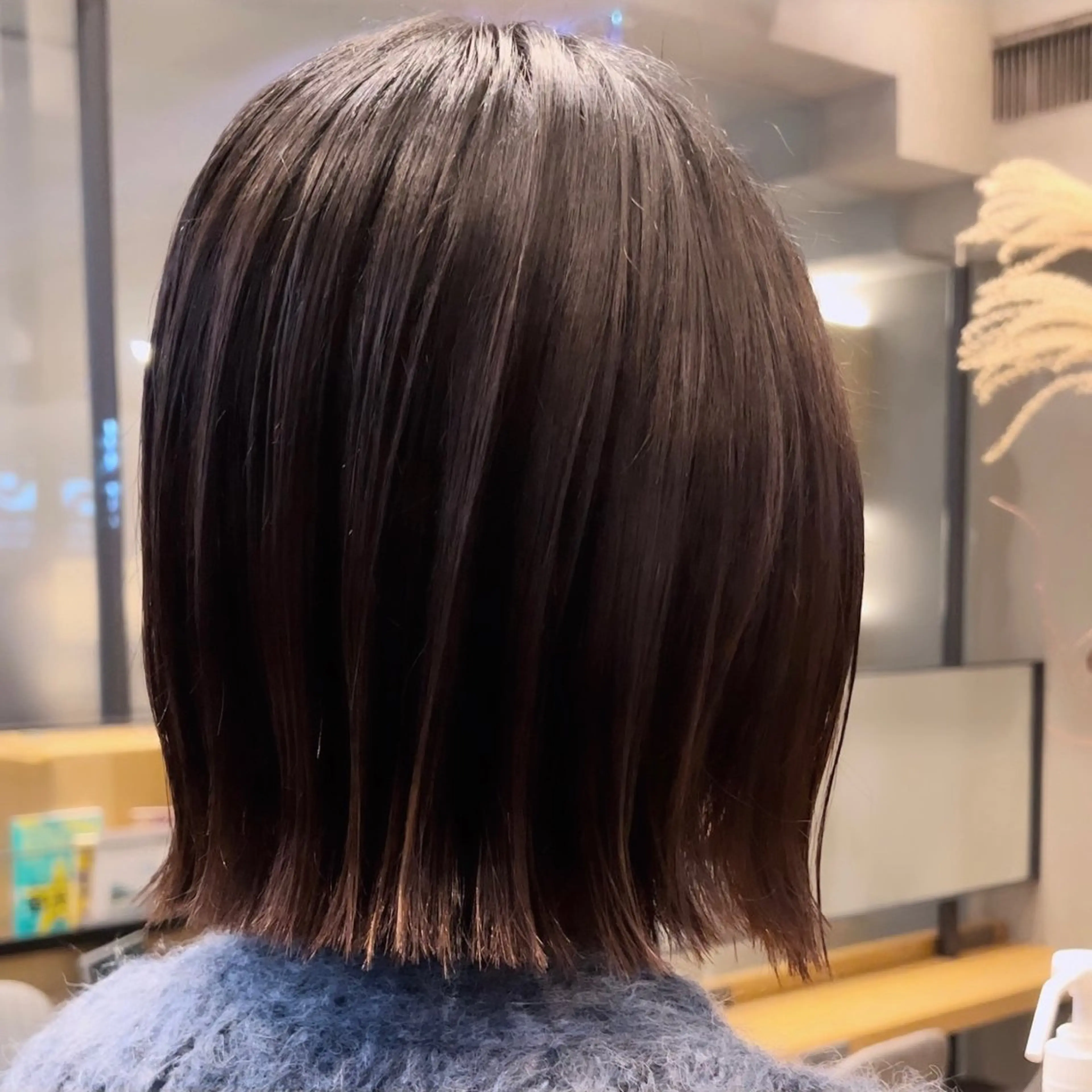 ショート ボブ 髪質改善 田中 励也 縮毛矯正のヘアスタイル
