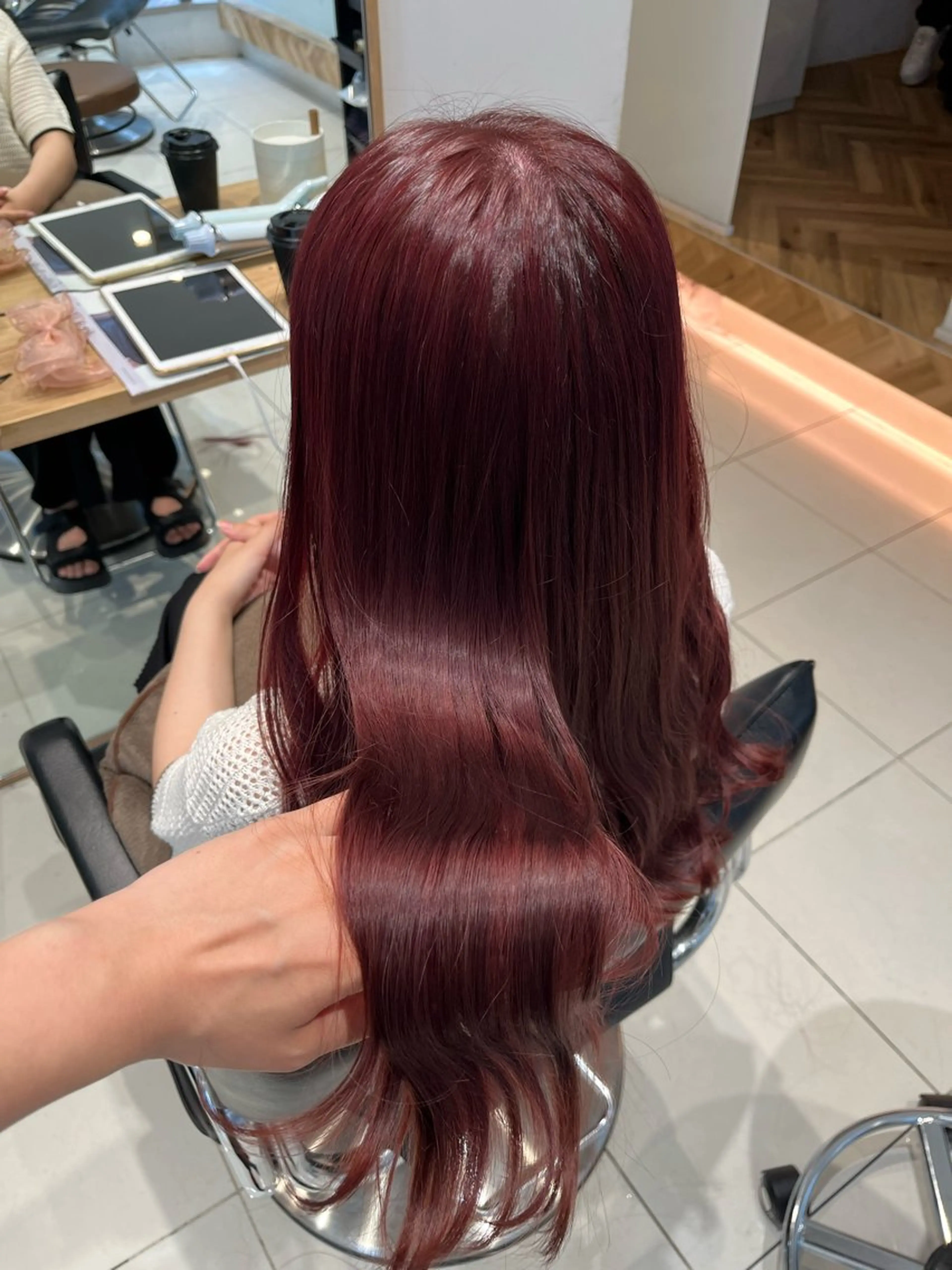 ロング ヘアカラー トリートメント ヘアセット stylist ◎RUKI.のヘアスタイル