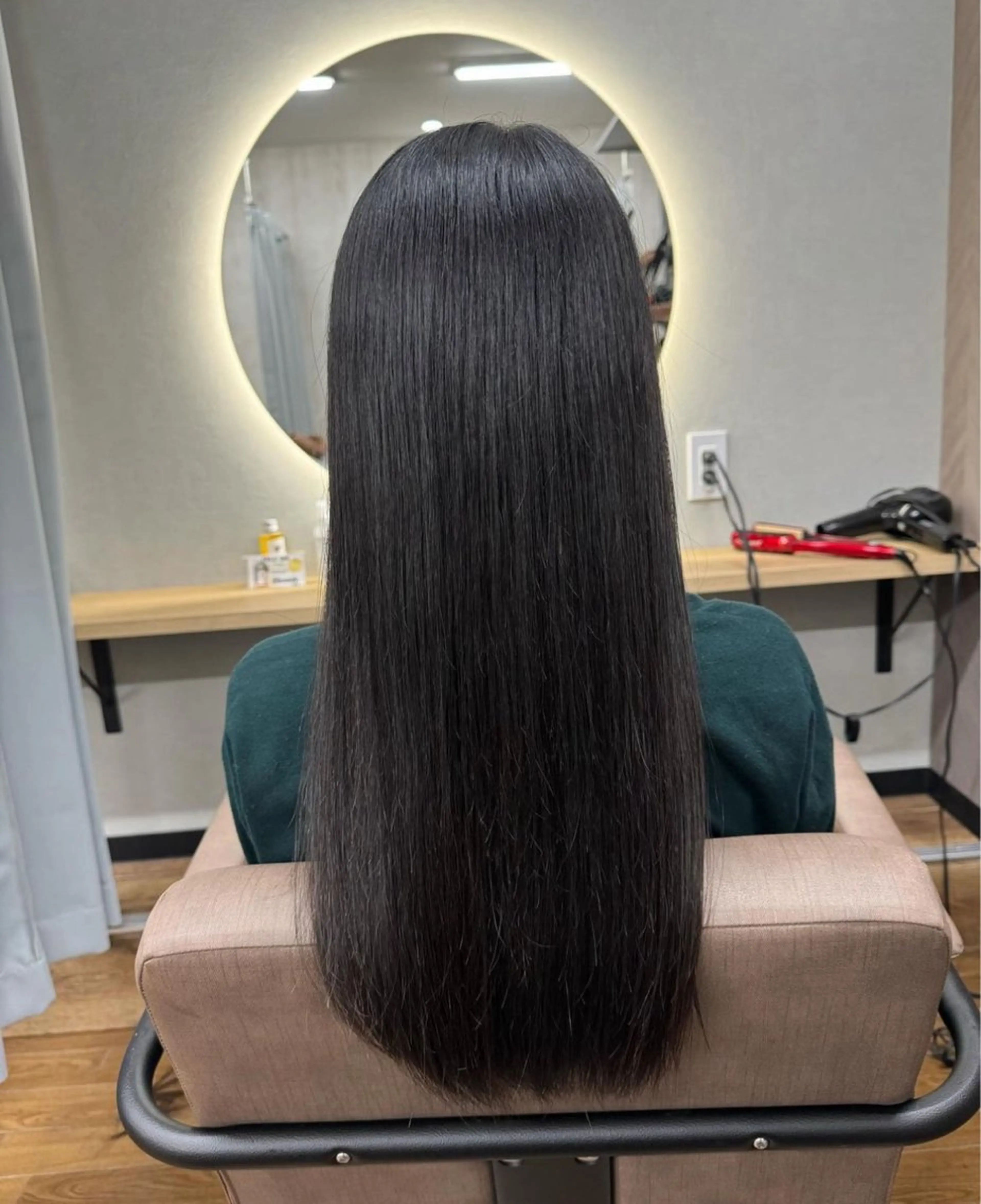 ロング 髪質改善 カット 縮毛矯正 トリートメント TELA HAIR 稲毛店　千尋のヘアスタイル