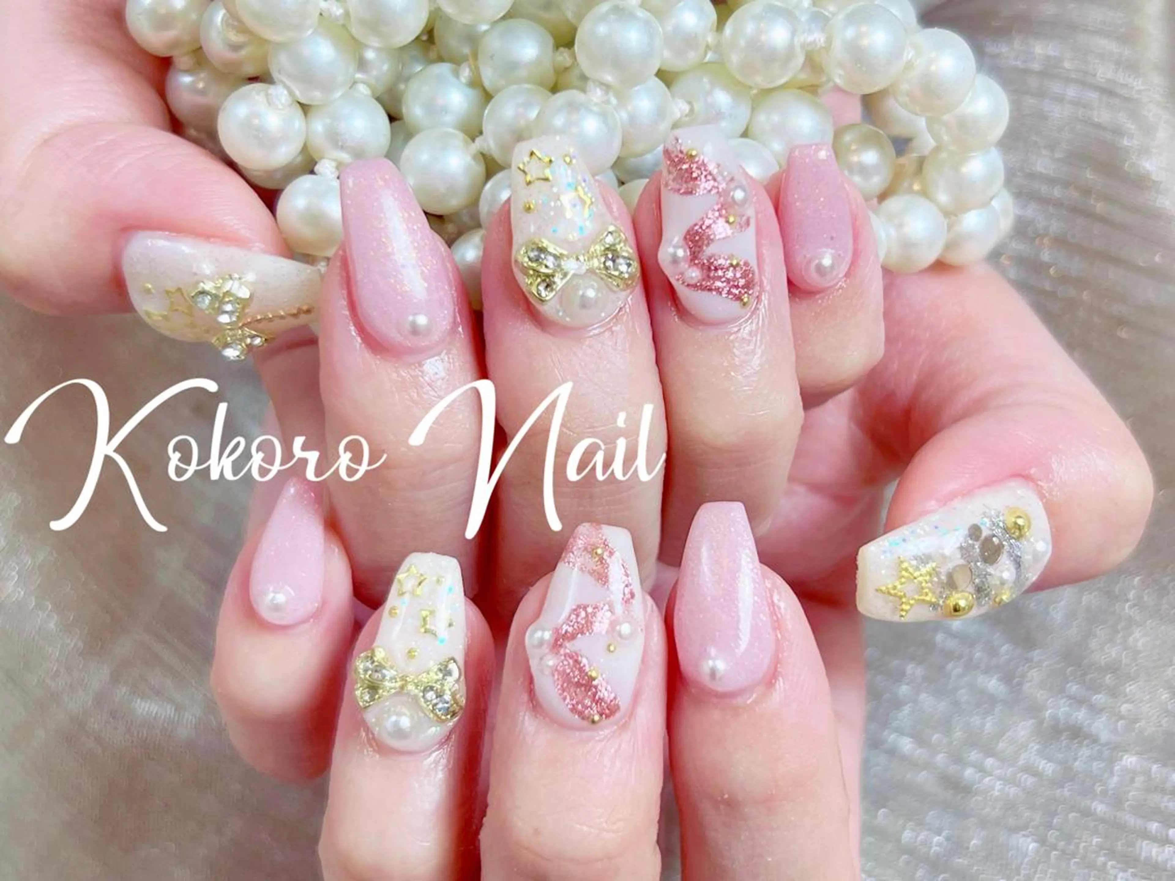 ネイル ハンドネイル 💗KOKORO NAIL💗のネイルデザイン