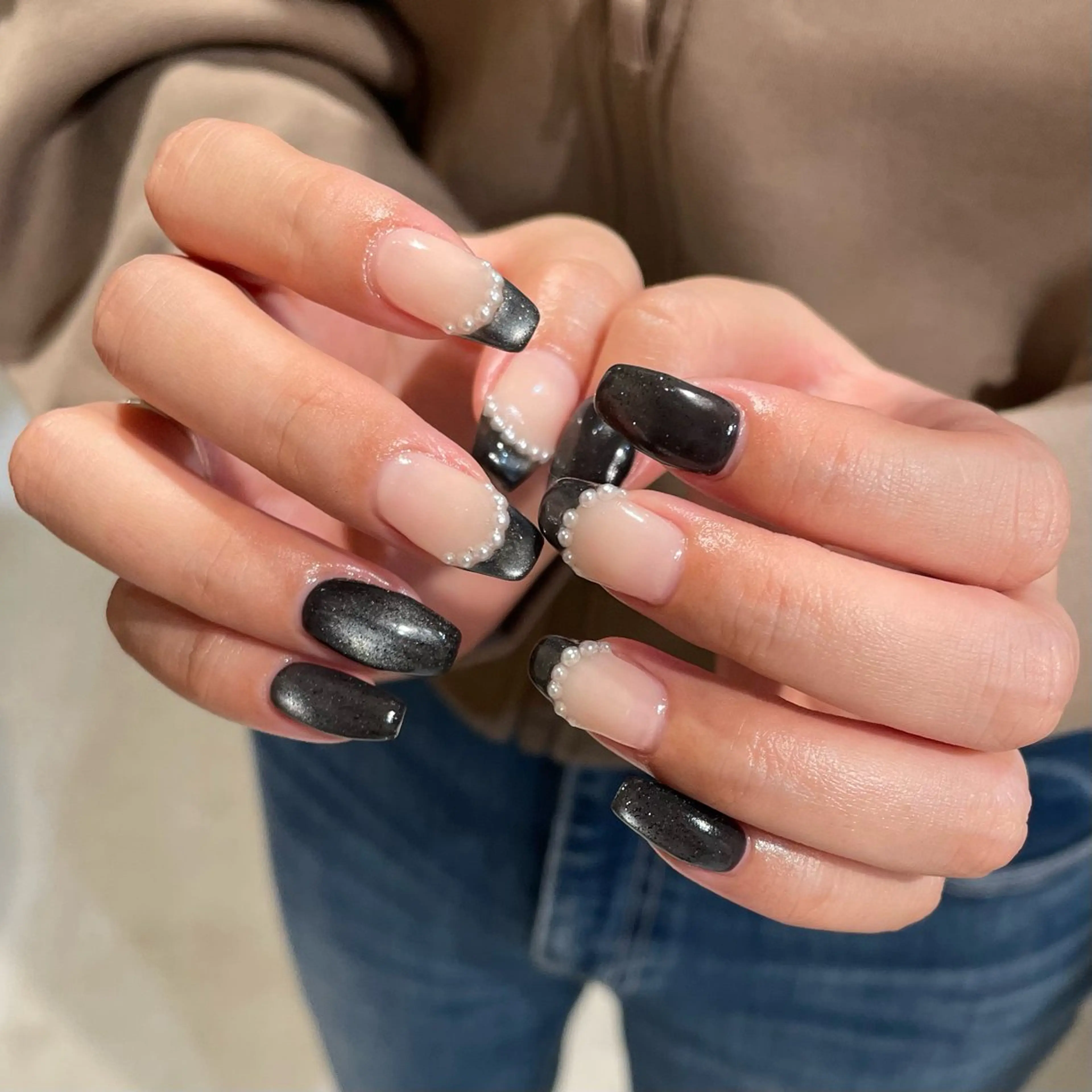 ネイル 持ち込み 赤色 ハンドネイル Ishii rikaのネイルデザイン