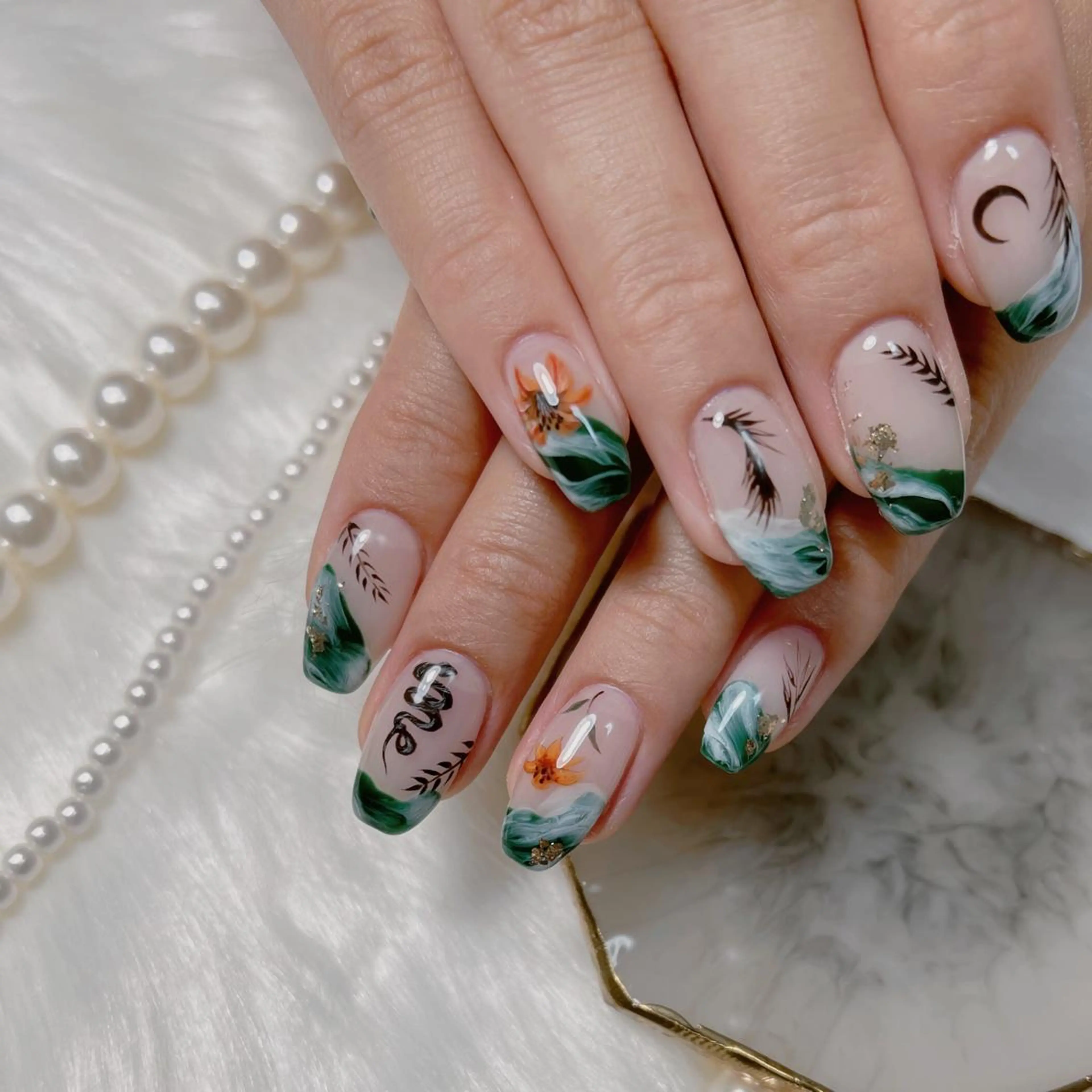 ネイル ハンドネイル Sympa:) YURIKAのネイルデザイン