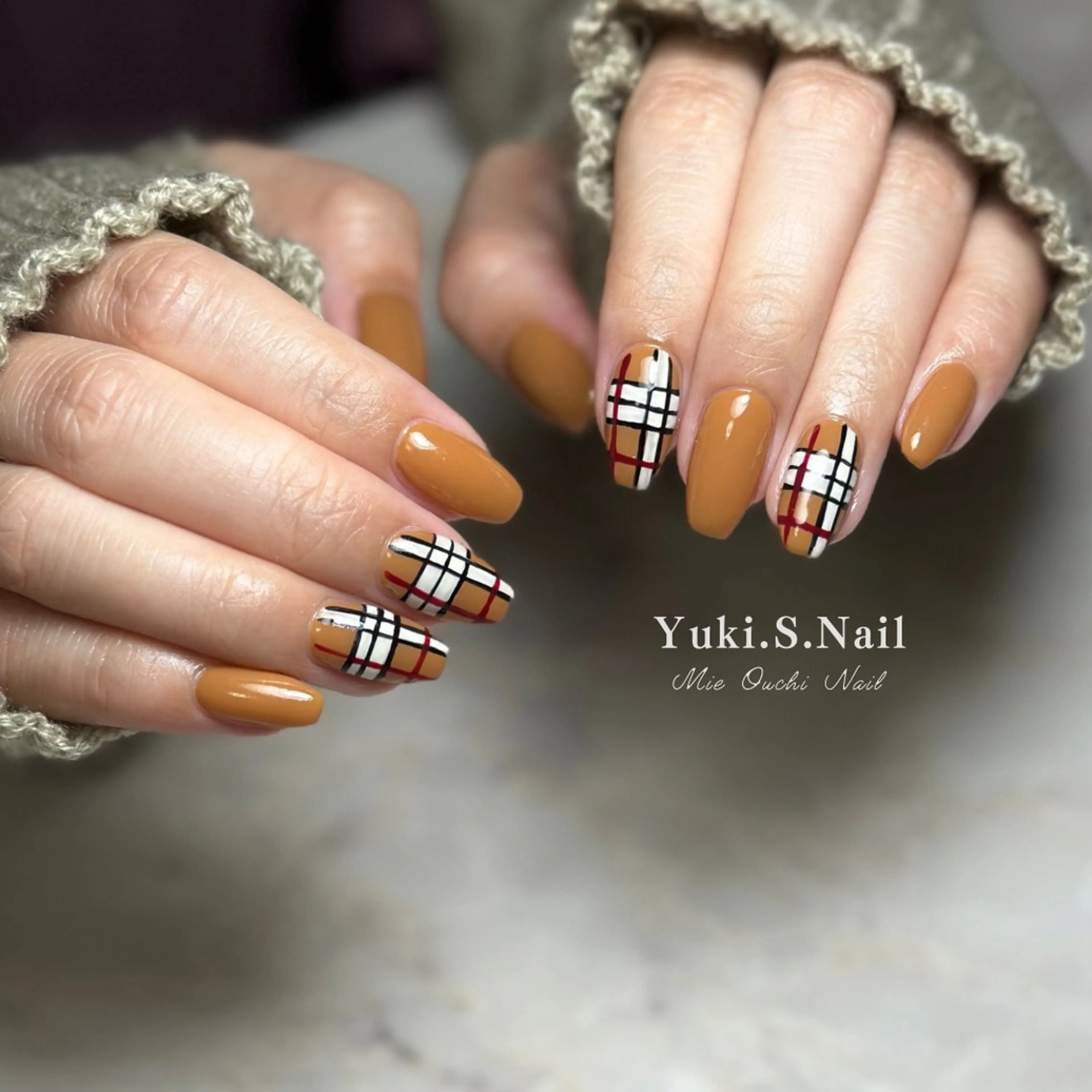 ショート ハンドネイル Yuki S.Nailのネイルデザイン