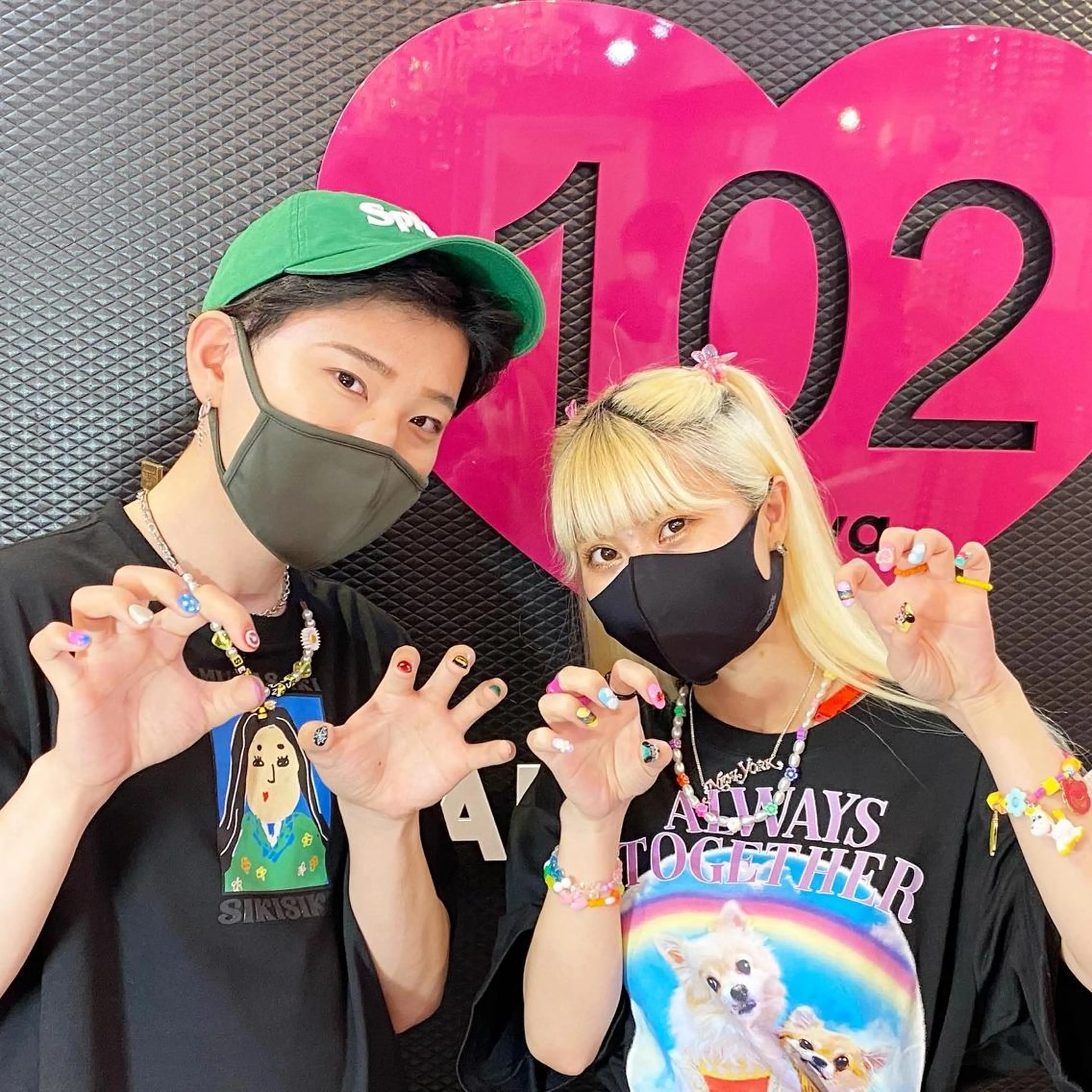 ミディアム カラー メンズ キッズ ネイル NAILSGOGO shibuyaのネイルデザイン