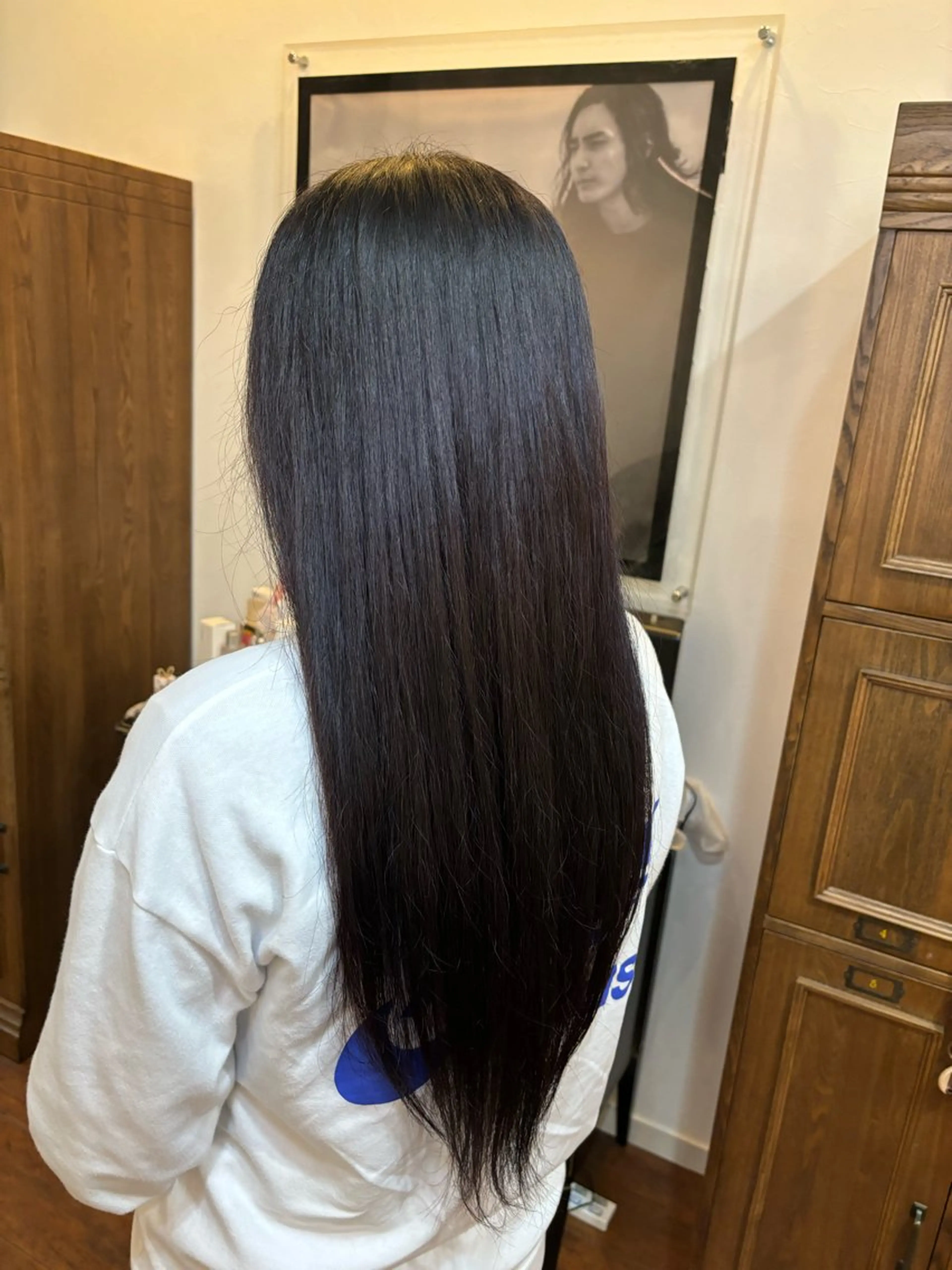 ロング 天野 妃菜のヘアスタイル