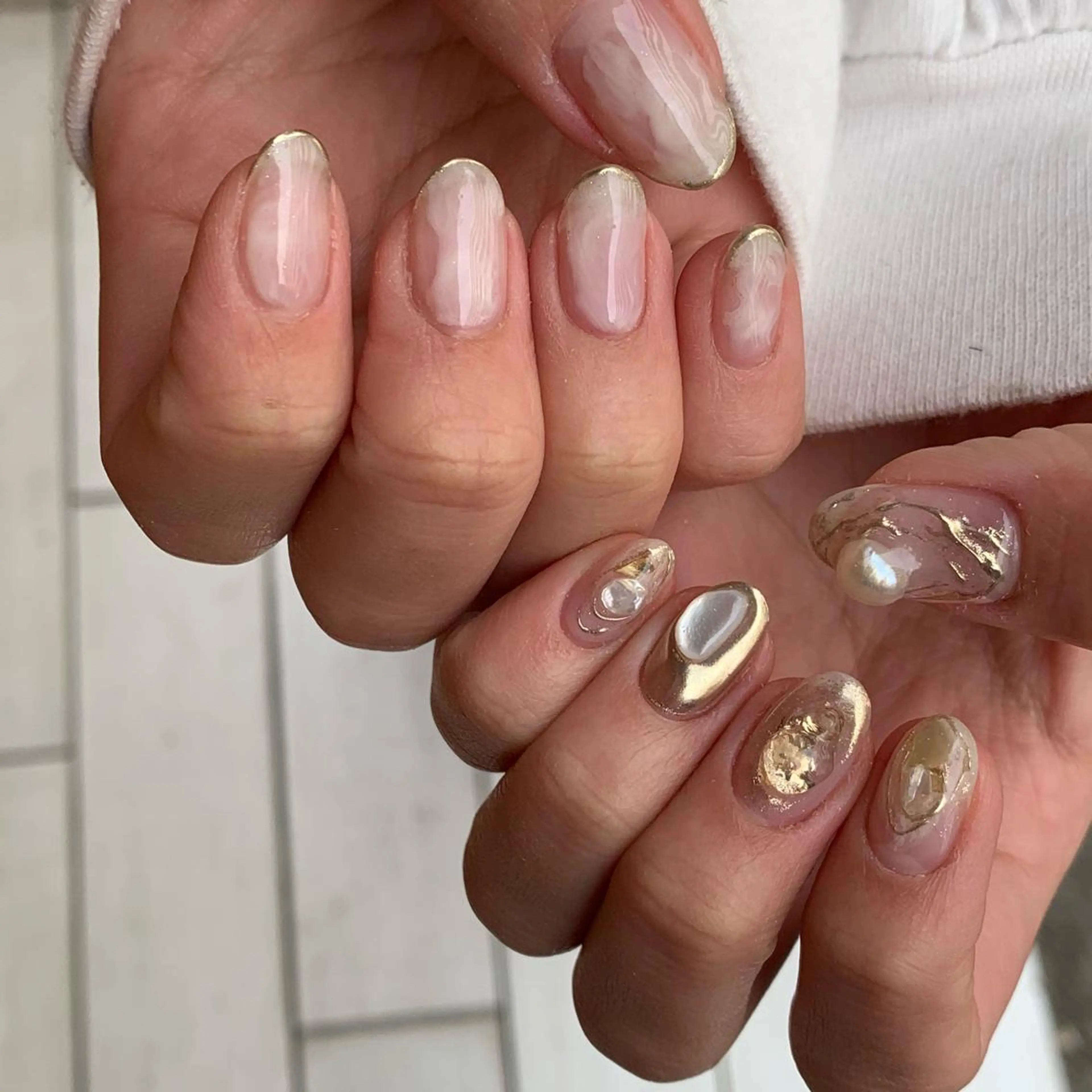 ネイル ハンドネイル 鈴木 まゆのネイルデザイン